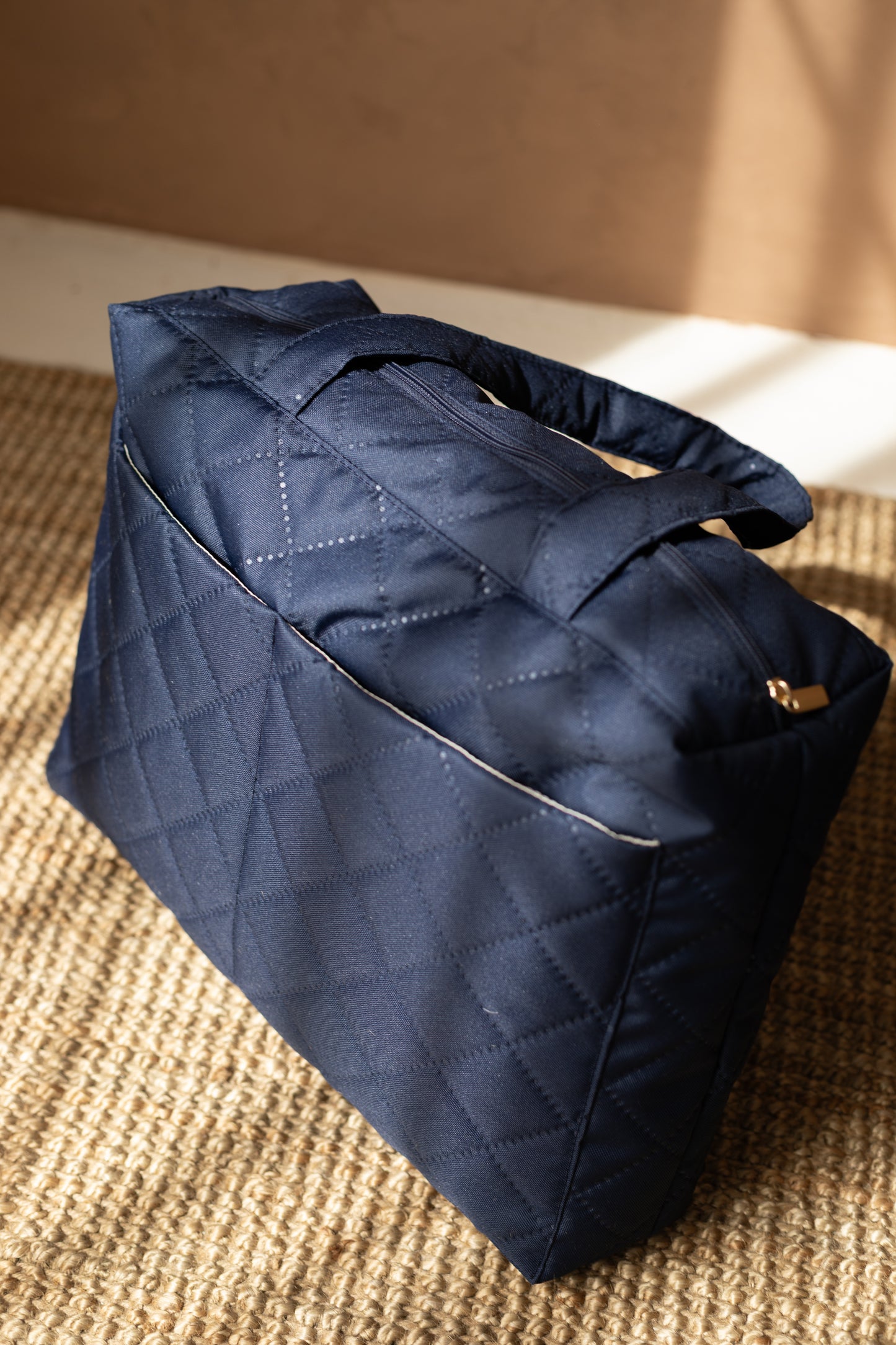 CABAS Navy Weekender Bag