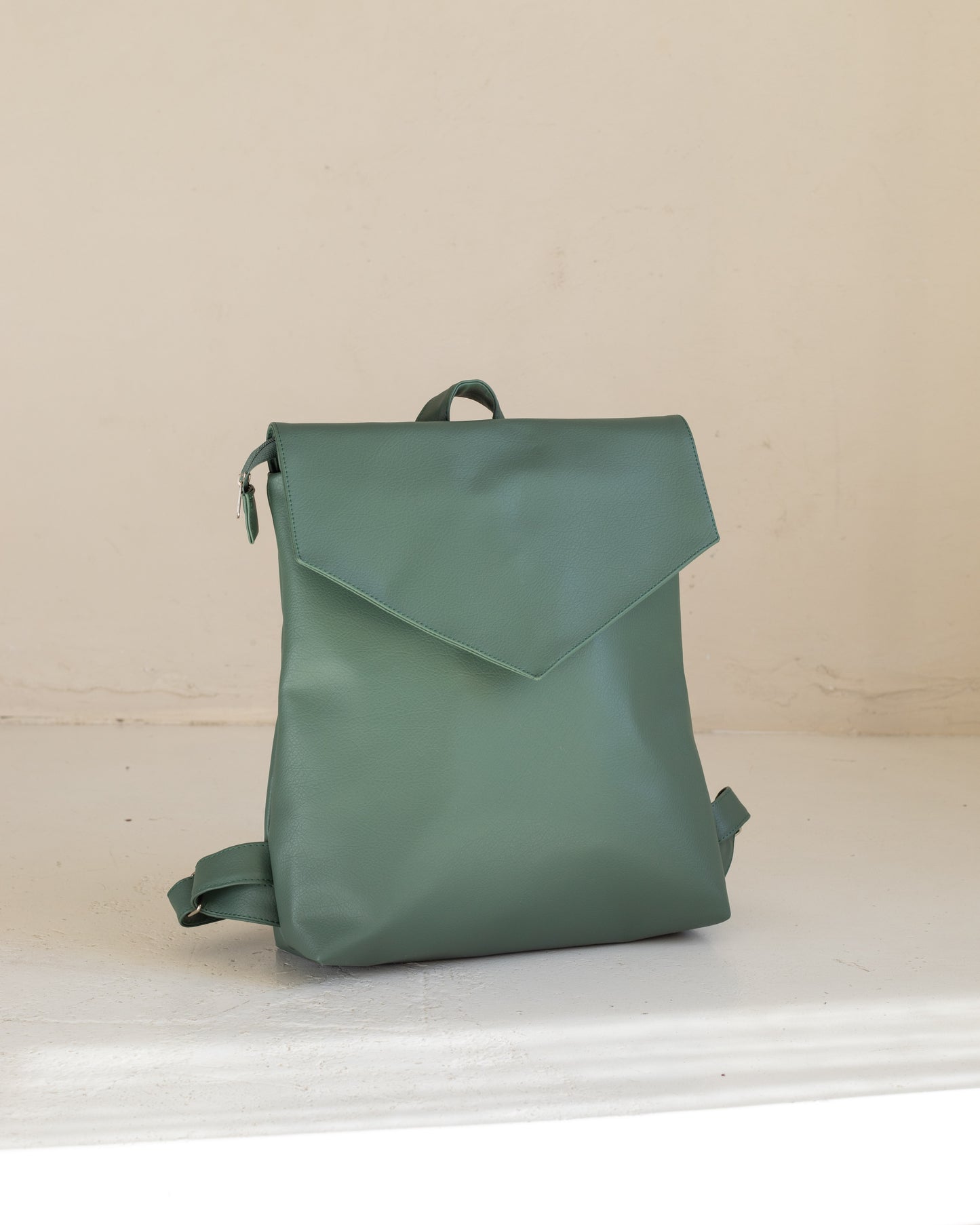 MAXIME Sage Large Elegant Backpack - zoe & co