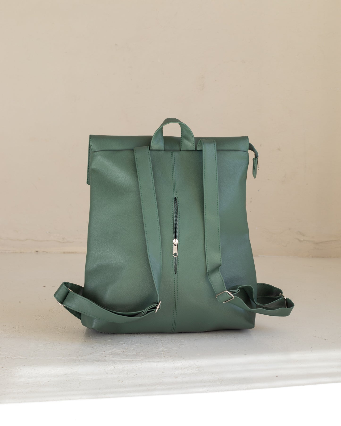 MAXIME Sage Large Elegant Backpack - zoe & co