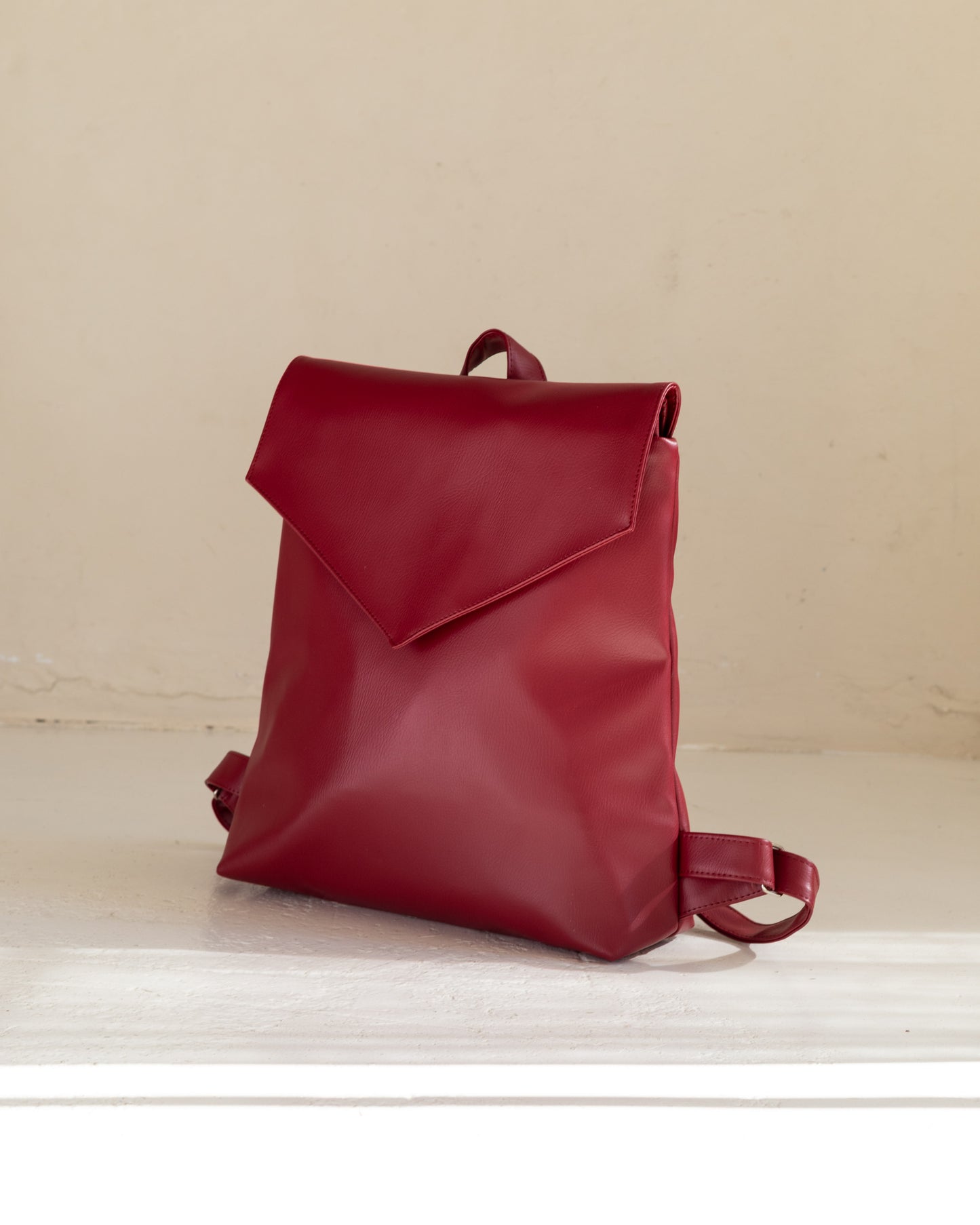 MAXIME Merlot Large Elegant Backpack - zoe & co
