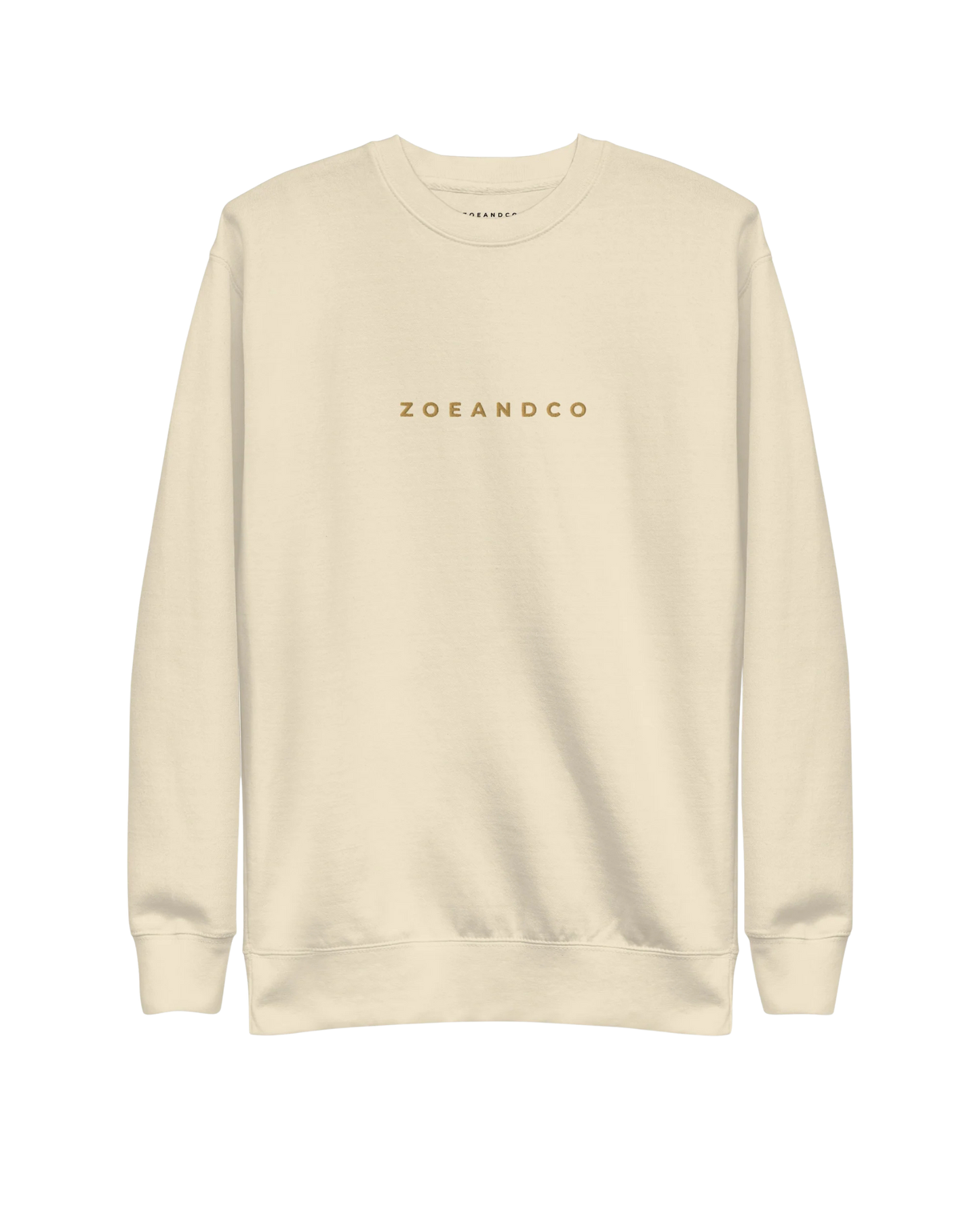 ZOEANDCO Embroidered Sweatshirt - zoe & co