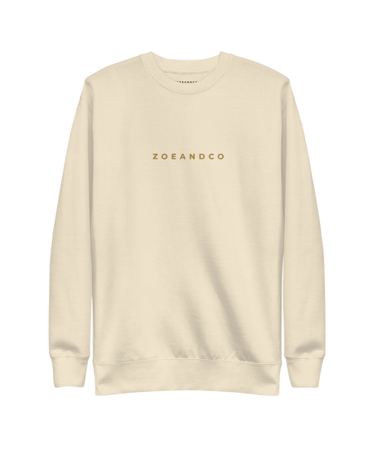 ZOEANDCO Embroidered Sweatshirt - zoe & co