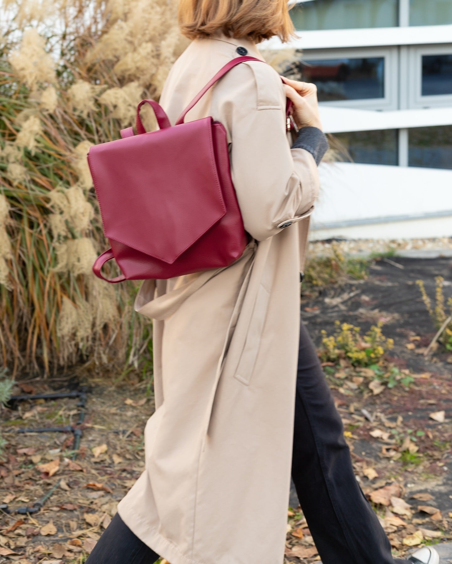 LOTUS Merlot Mini Backpack - zoe & co