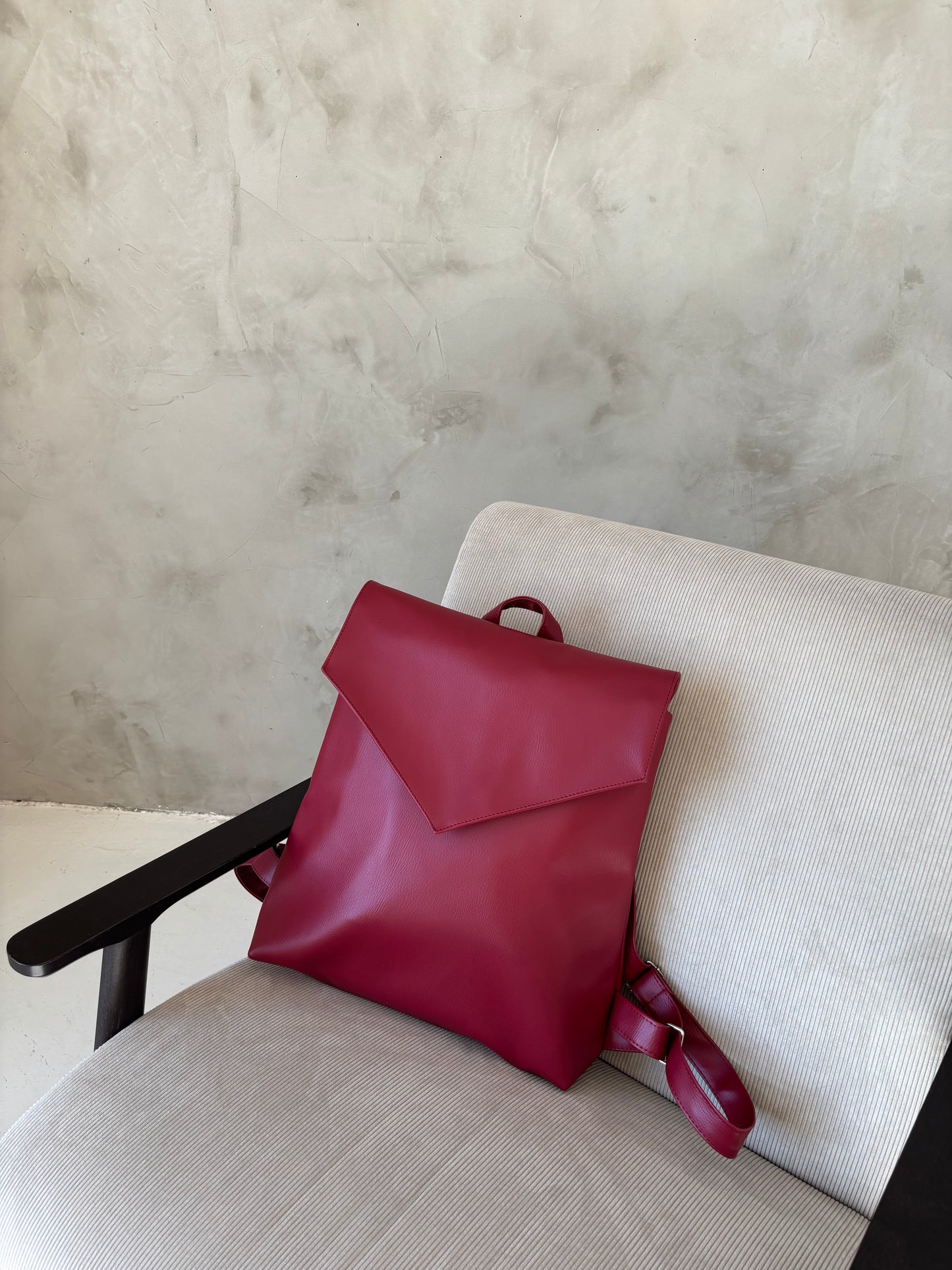 MAXIME Merlot Large Elegant Backpack - zoe & co