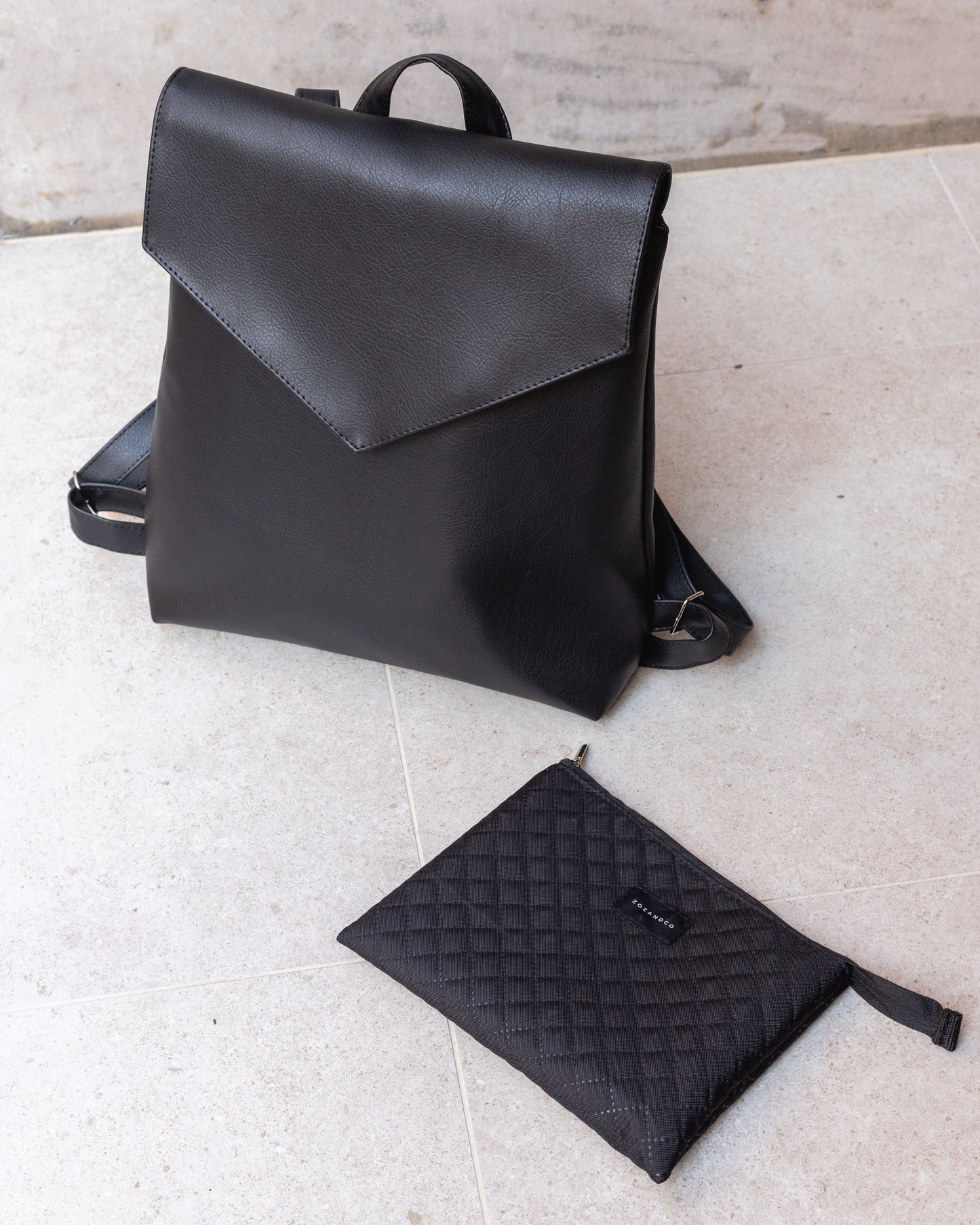 MAXIME Large Elegant Backpack - zoe & co