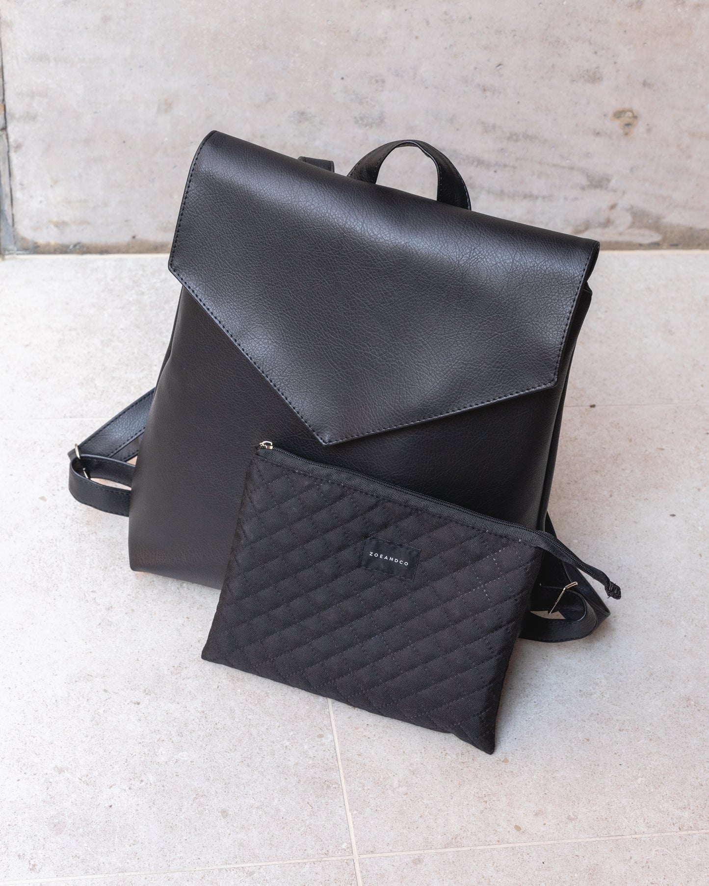 MAXIME Large Elegant Backpack - zoe & co