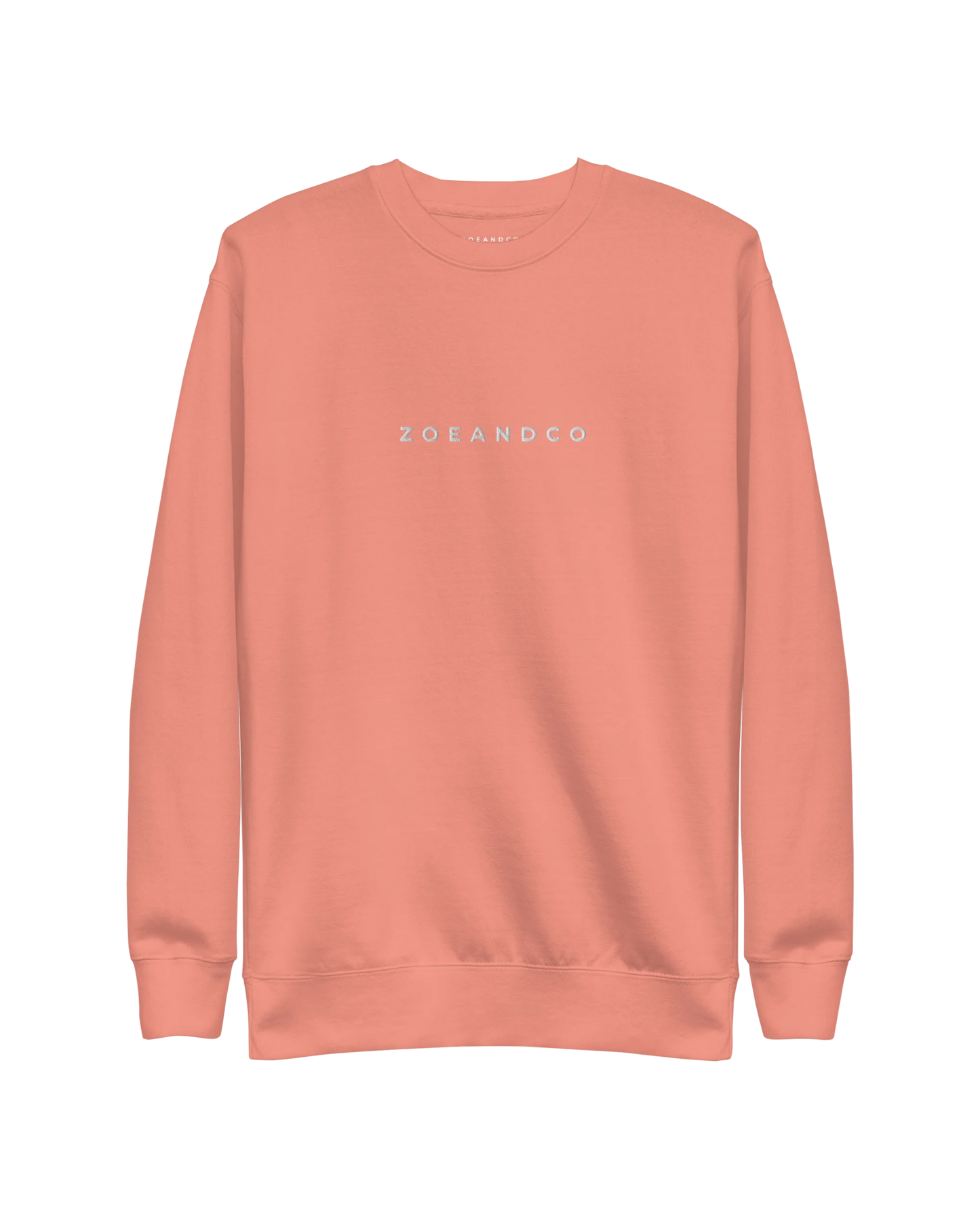 ZOEANDCO Embroidered Sweatshirt - zoe & co