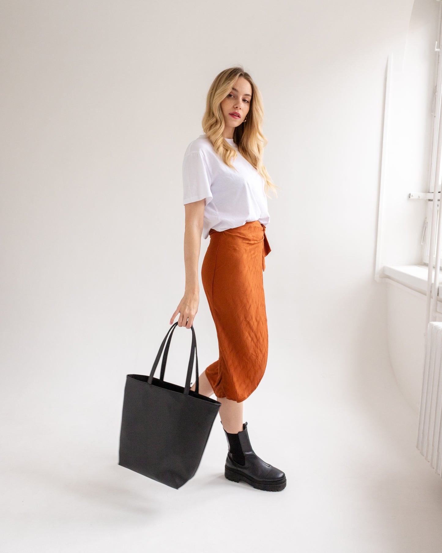 IRIS Black Tote Bag Combo - zoe & co