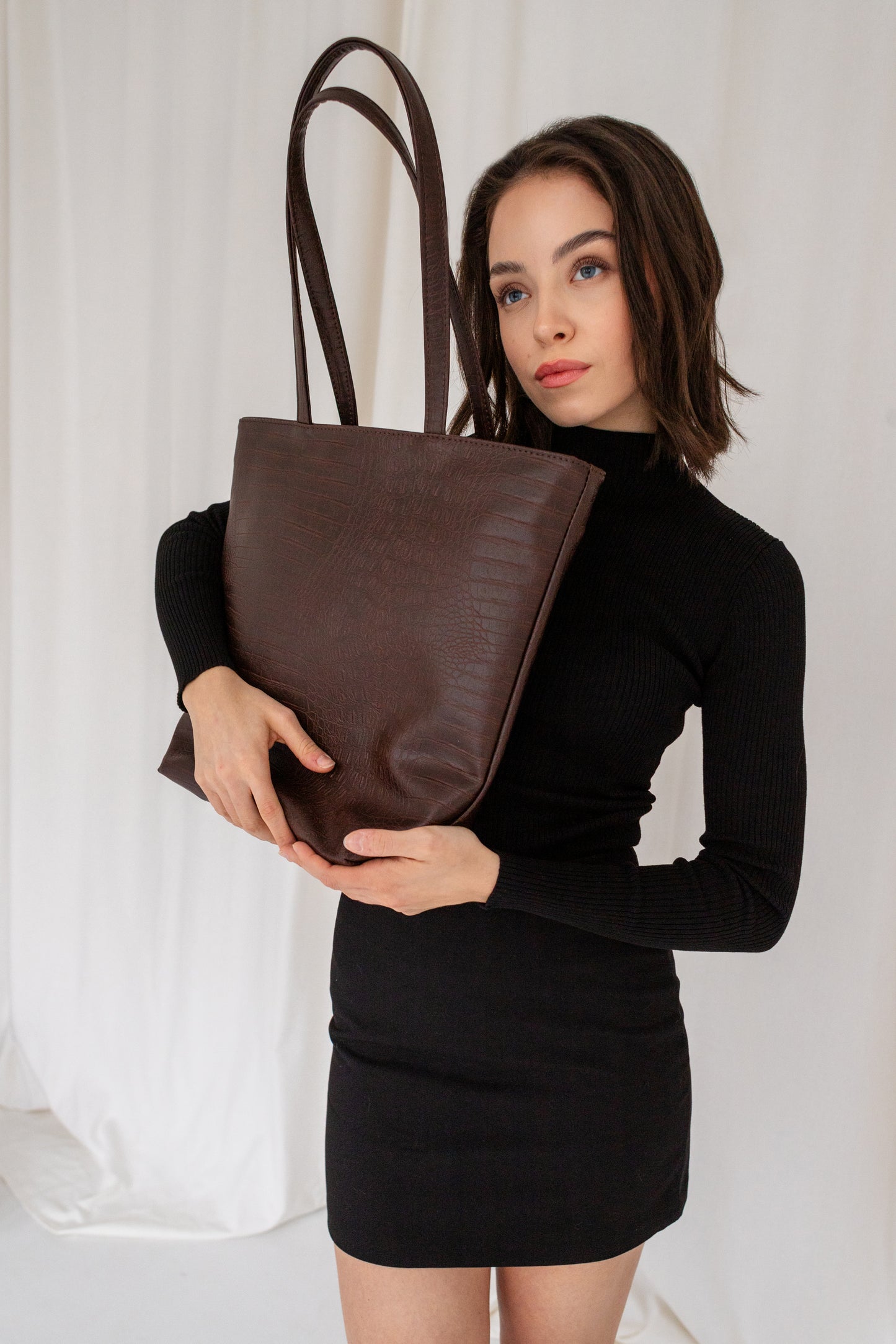 IRIS Croc Tote Bag Combo - zoe & co