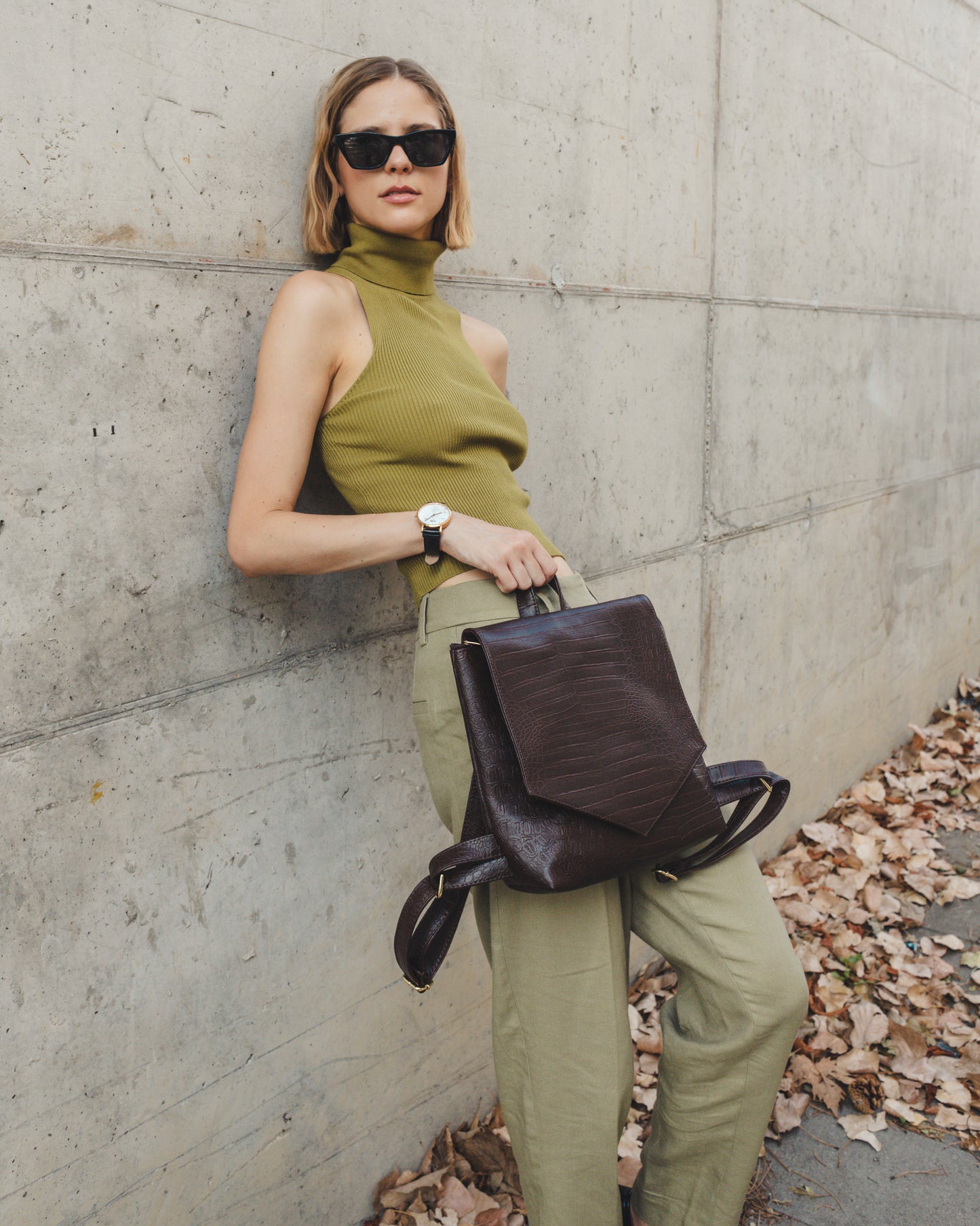 LOTUS Croc Mini Backpack - zoe & co