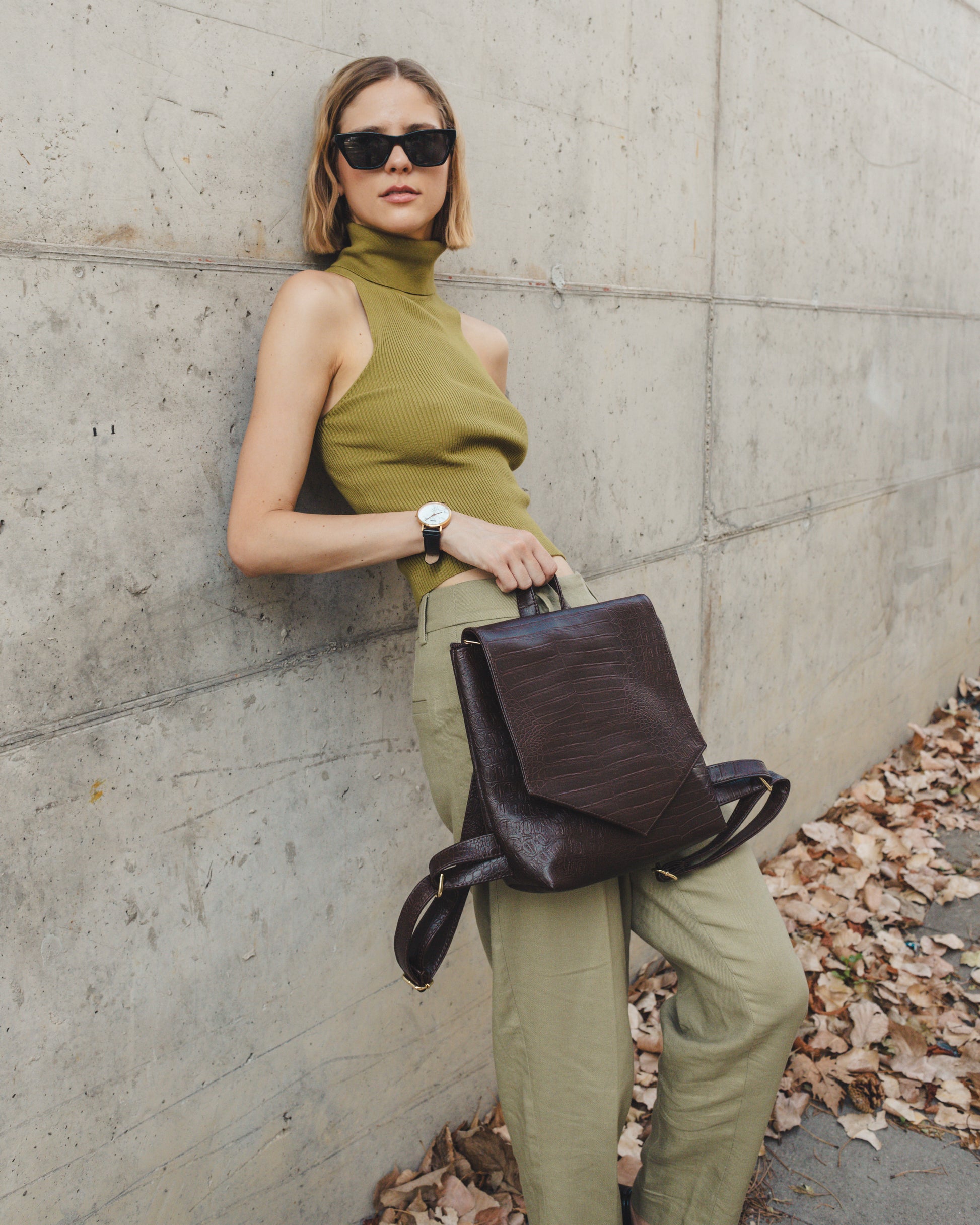 LOTUS Croc Mini Backpack - zoe & co