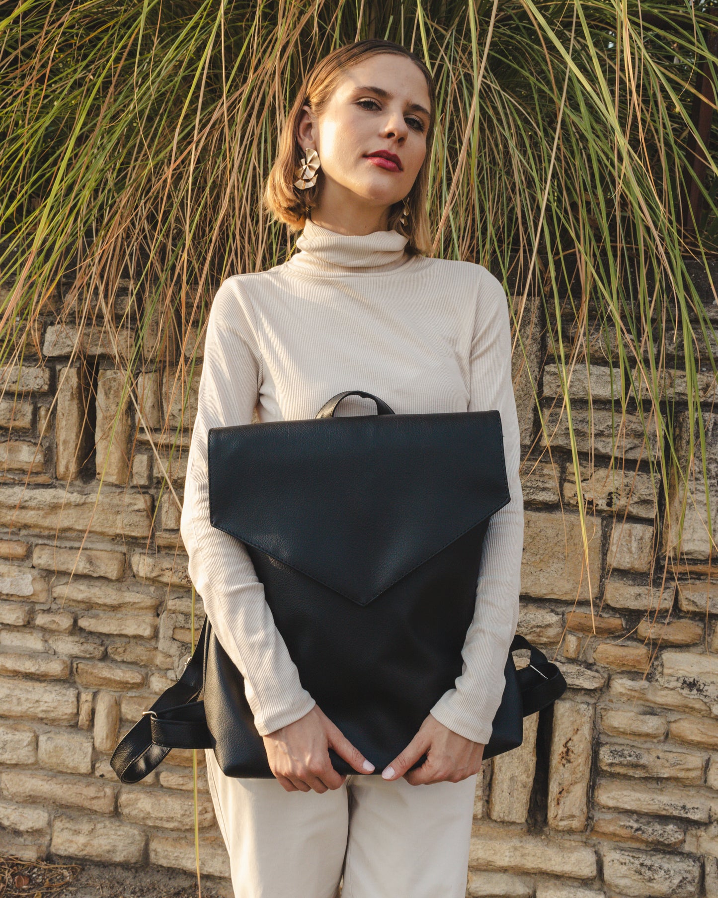 MAXIME Large Elegant Backpack - zoe & co