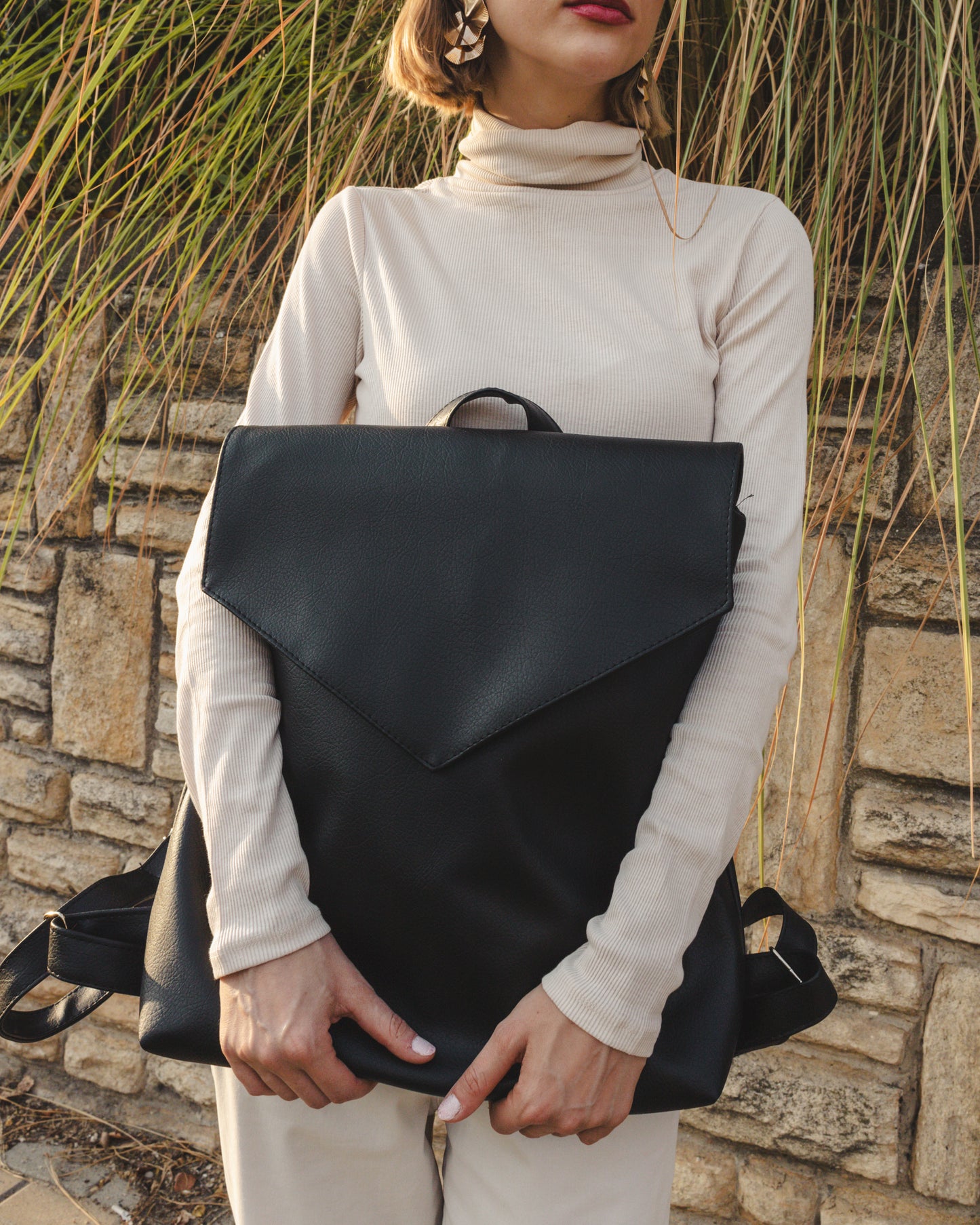 MAXIME Large Elegant Backpack - zoe & co