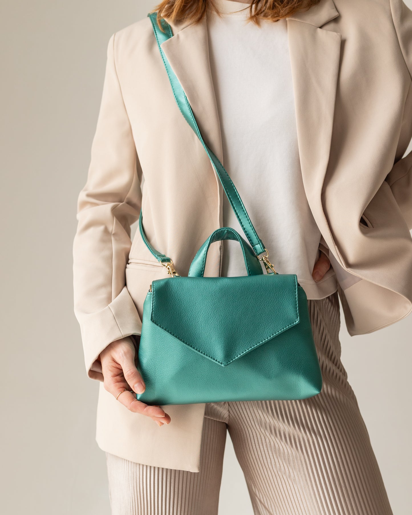 ELISE PETIT Metallic-Green - zoe & co
