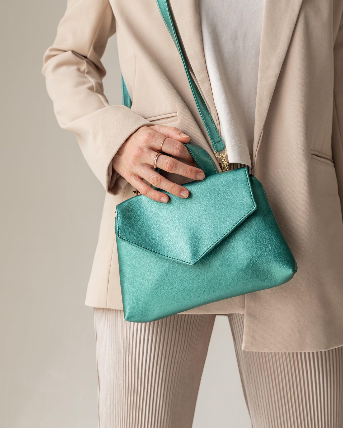 ELISE PETIT Metallic-Green - zoe & co