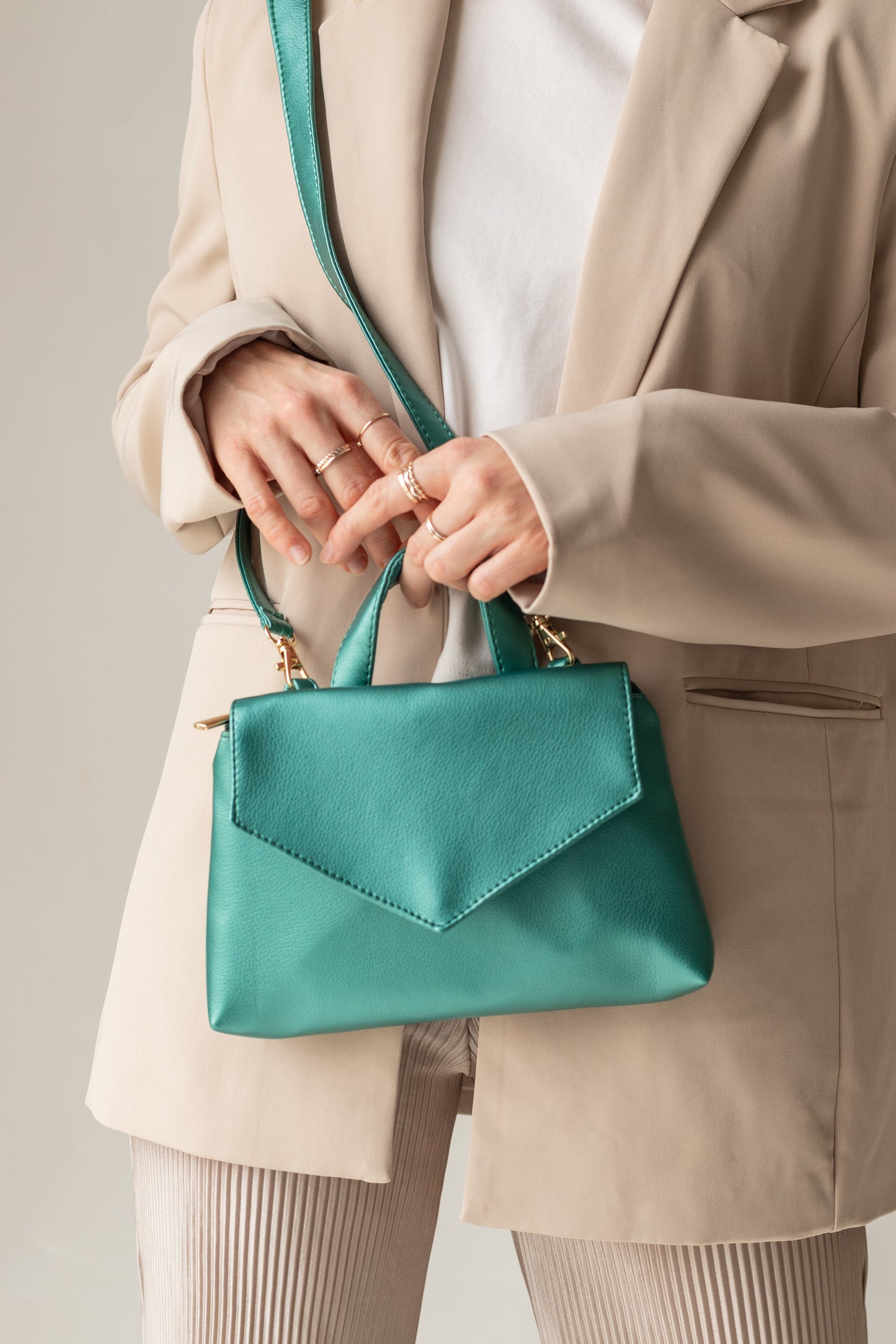 ELISE PETIT Metallic-Green - zoe & co