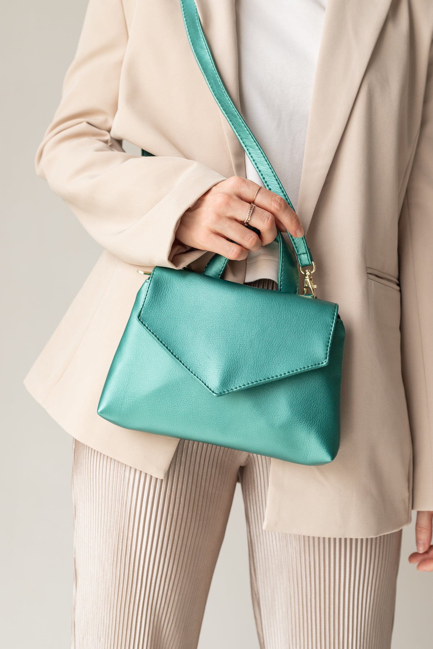 ELISE PETIT Metallic-Green - zoe & co