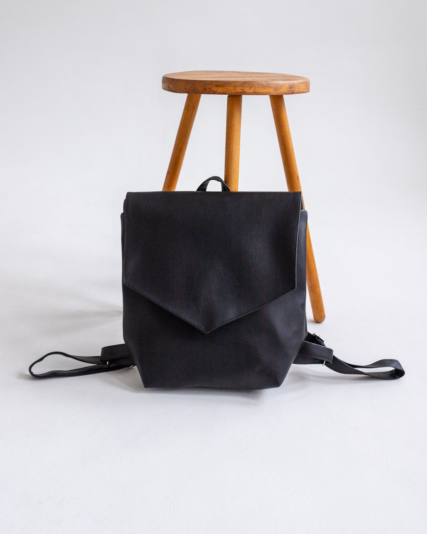 LINE Black Backpack - zoe & co
