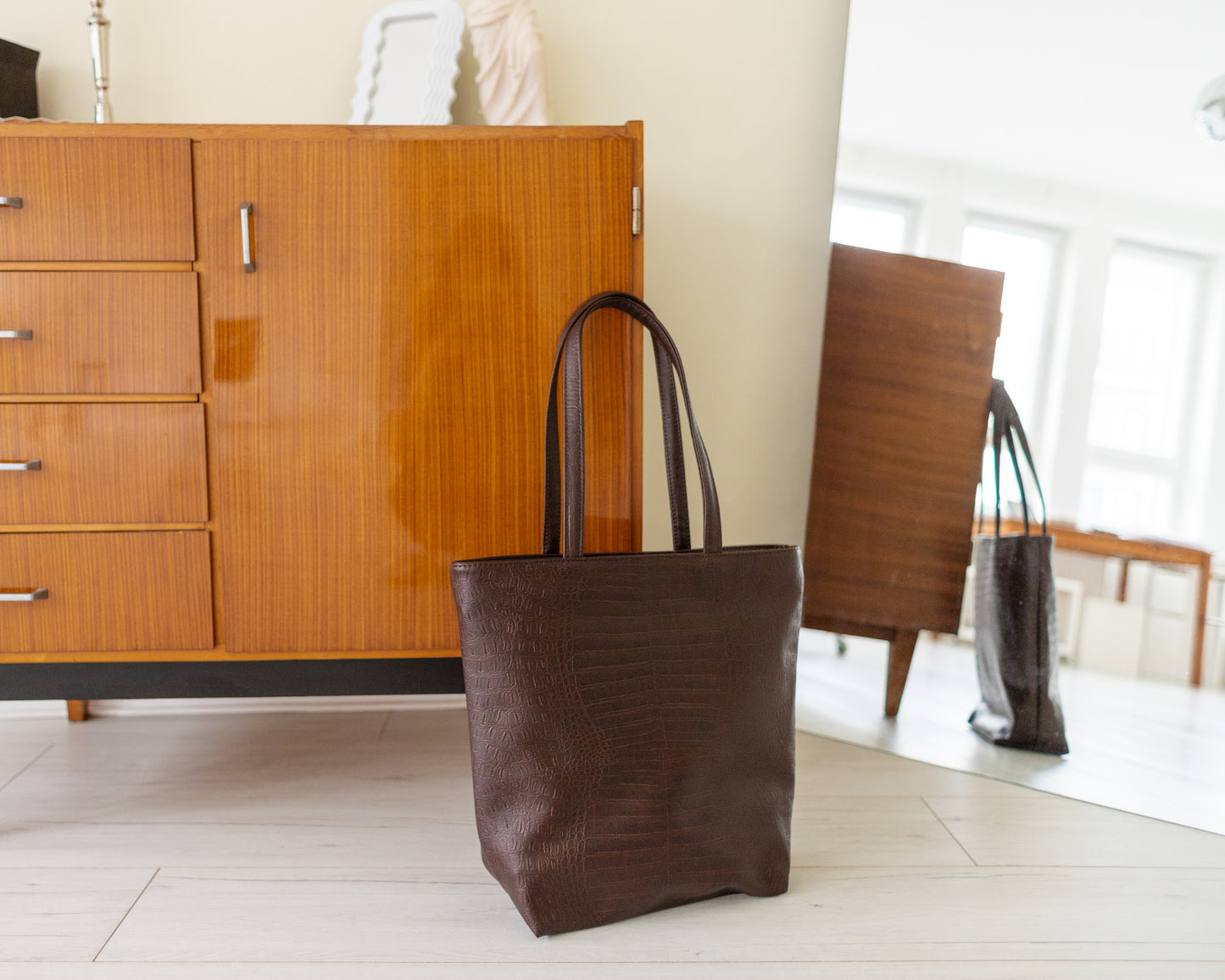 IRIS Croc Tote Bag Combo - zoe & co
