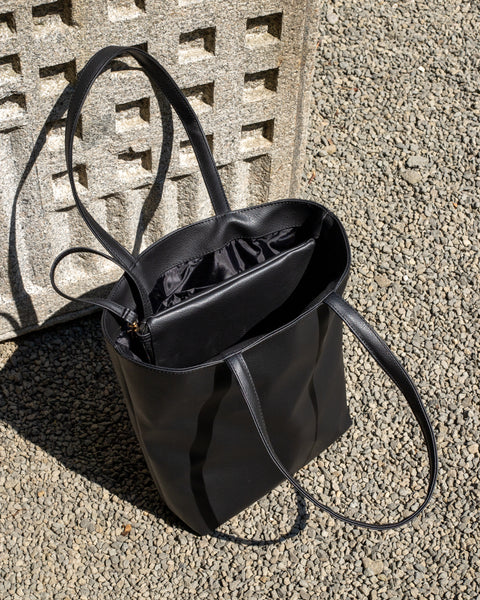 IRIS Black Tote Bag Combo