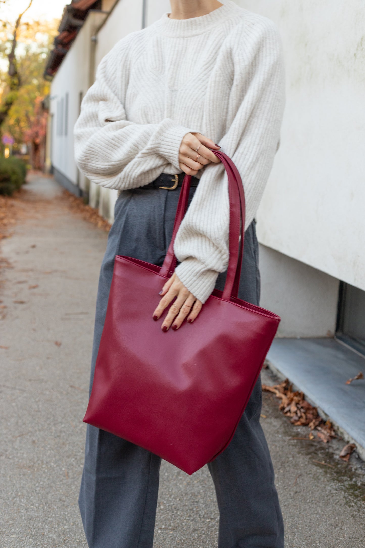 IRIS Merlot Tote Bag Combo