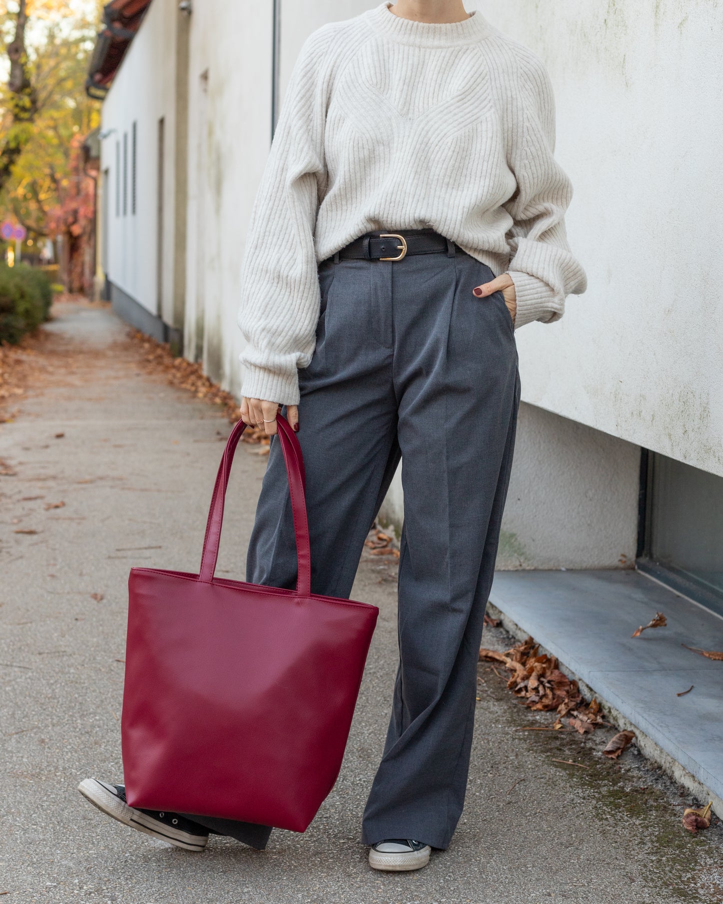 IRIS Merlot Tote Bag Combo