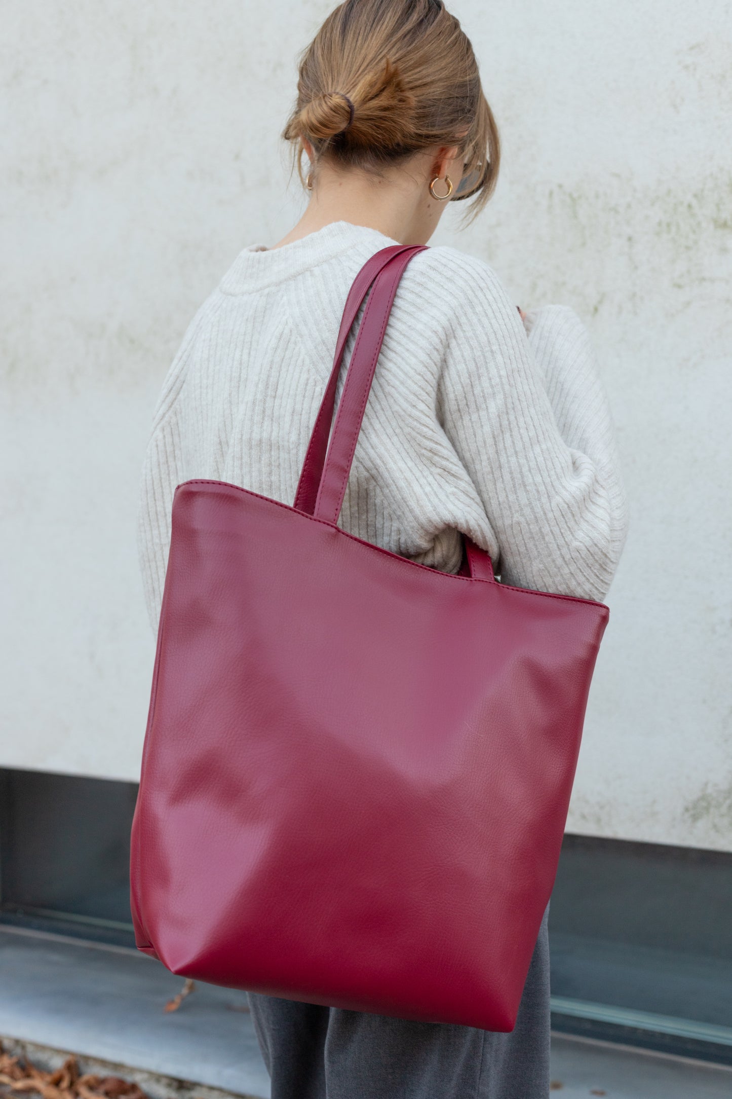 IRIS Merlot Tote Bag Combo