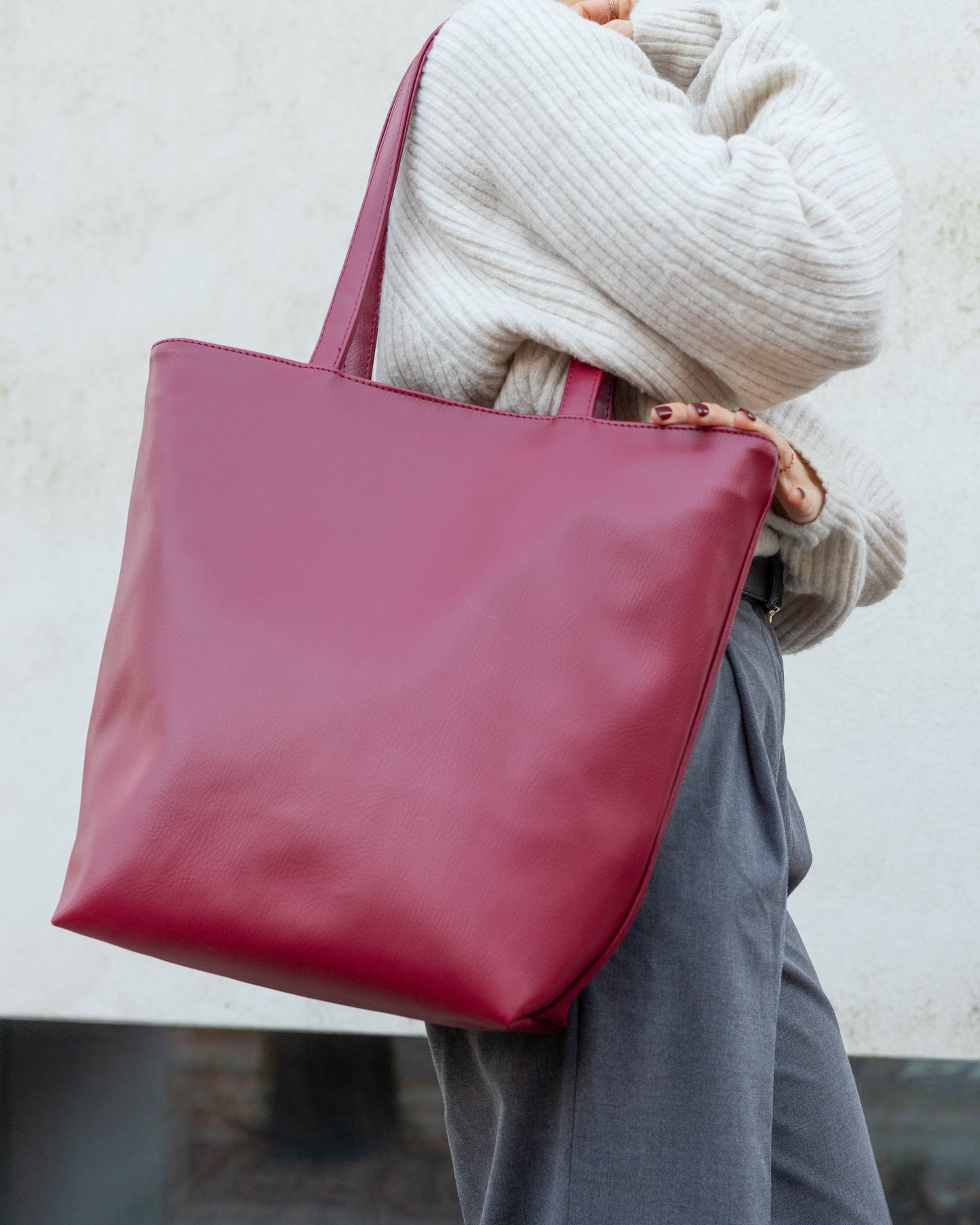 IRIS Merlot Tote Bag Combo