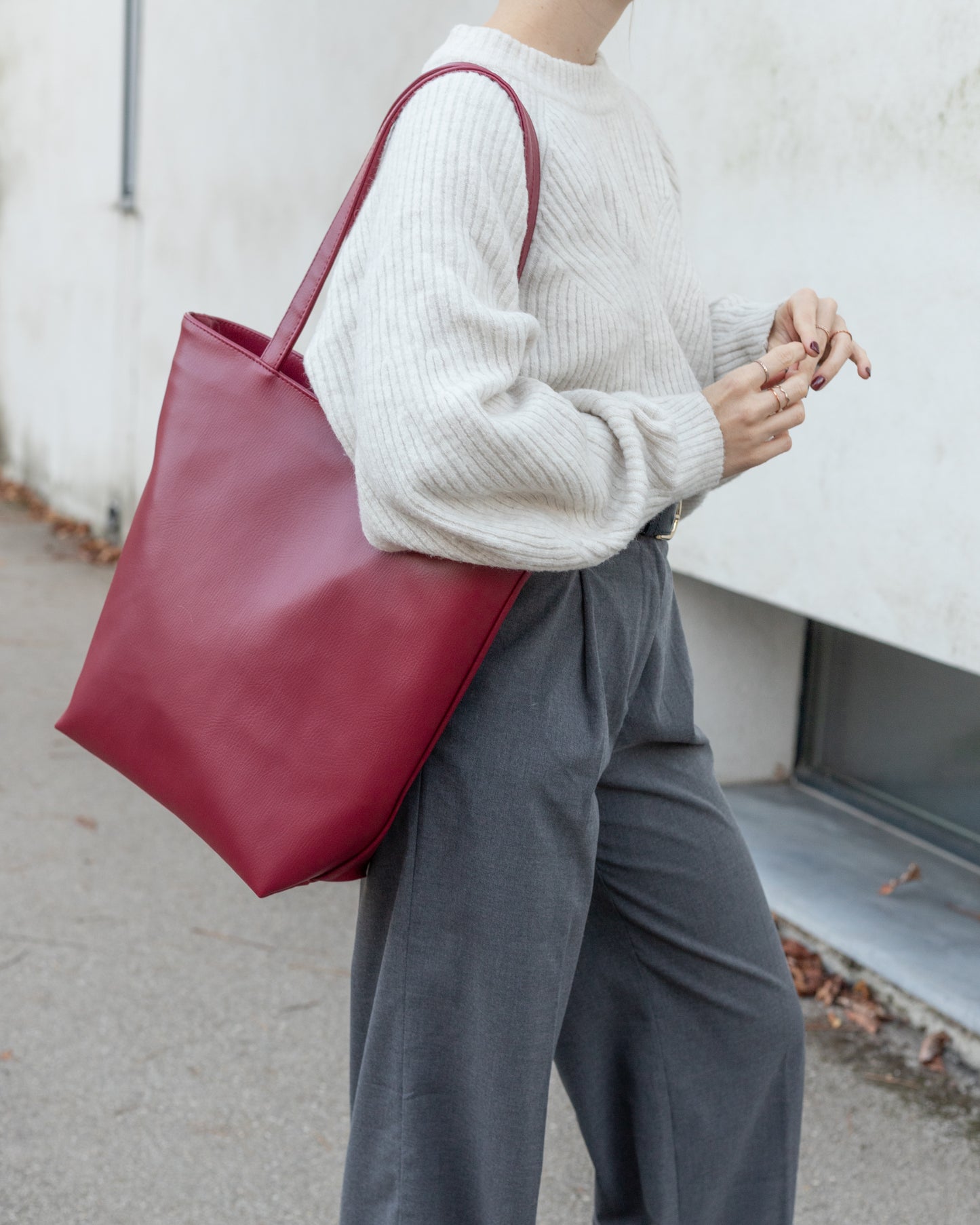 IRIS Merlot Tote Bag Combo