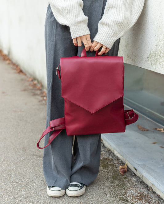 LINE Notebook Backpack Merlot