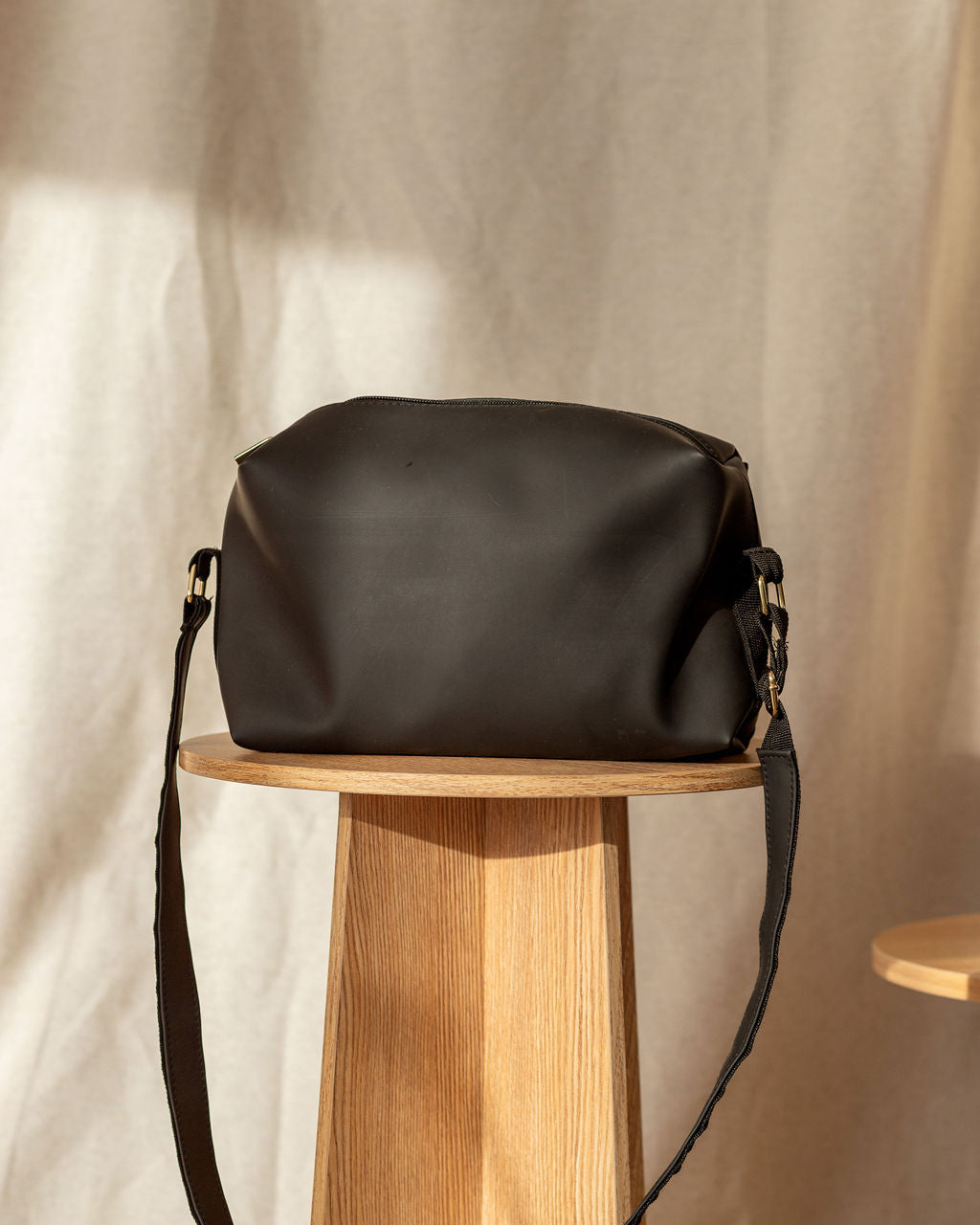 Soft Black Shoulder Bag OUTLET