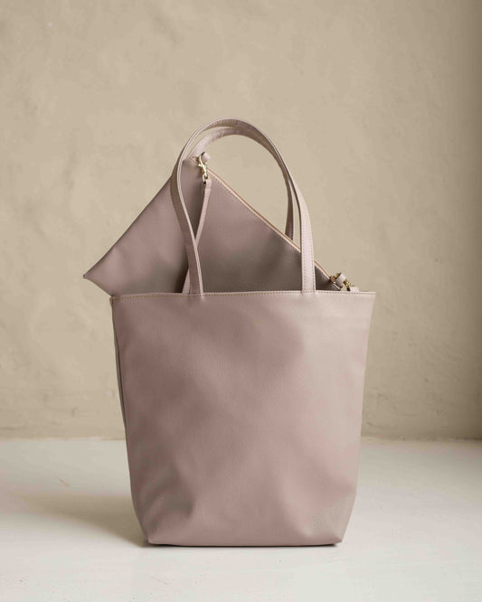 IN STOCK - IRIS Tan Tote Bag Combo