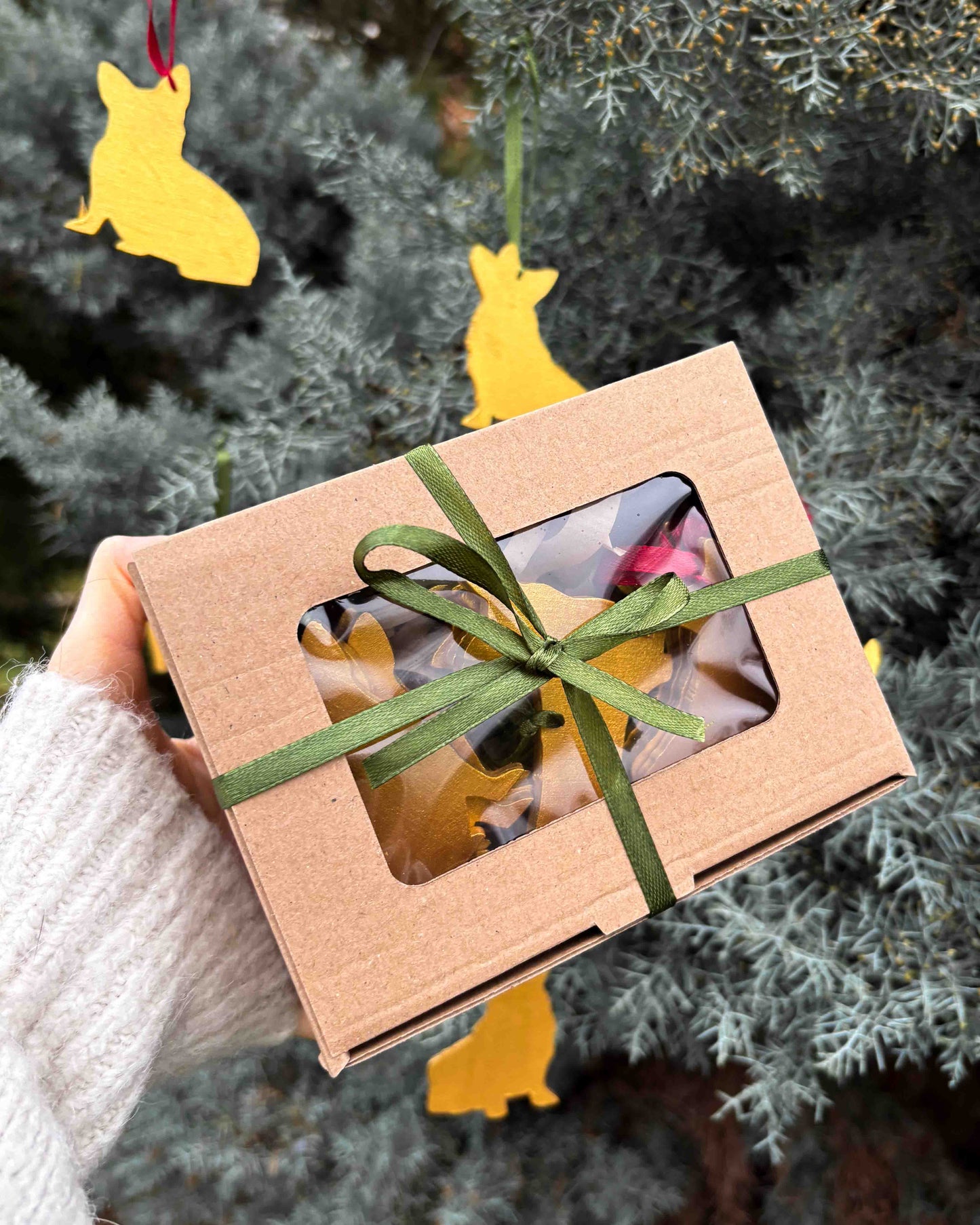 IN STOCK - Corgi Christmas Ornaments Box