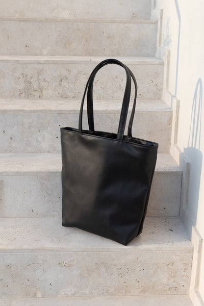 IRIS Black Tote Bag Combo