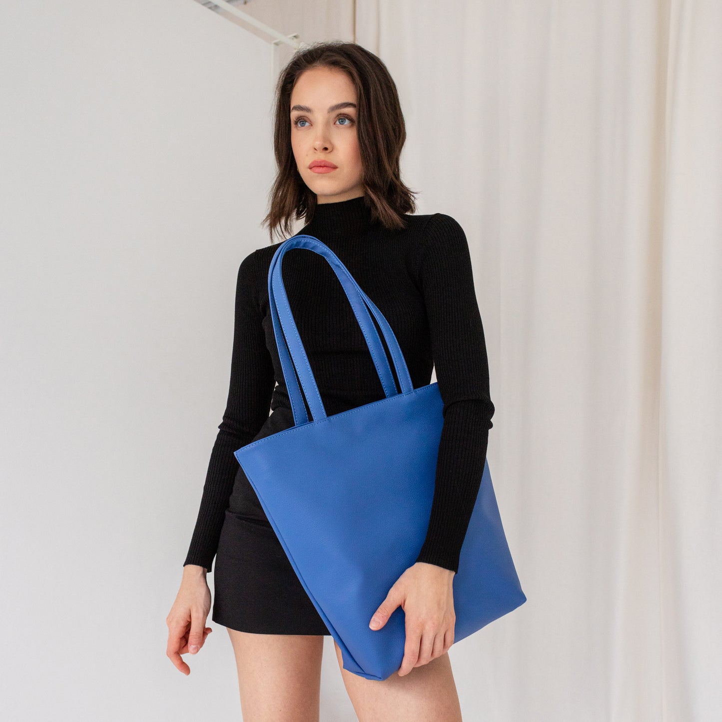 IRIS Blue Tote Bag Combo - zoe & co
