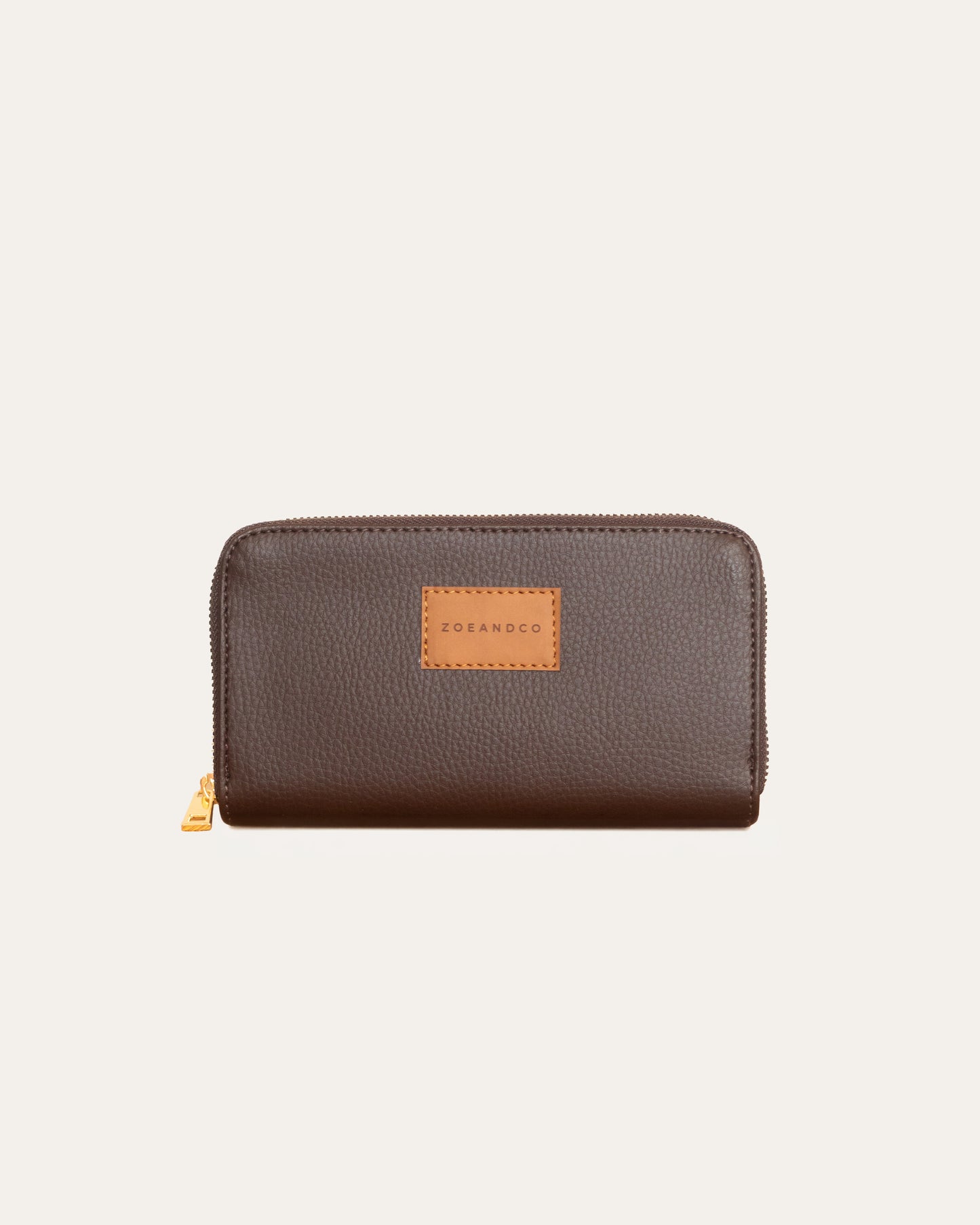 CARRÉ Long Wallet Mokka