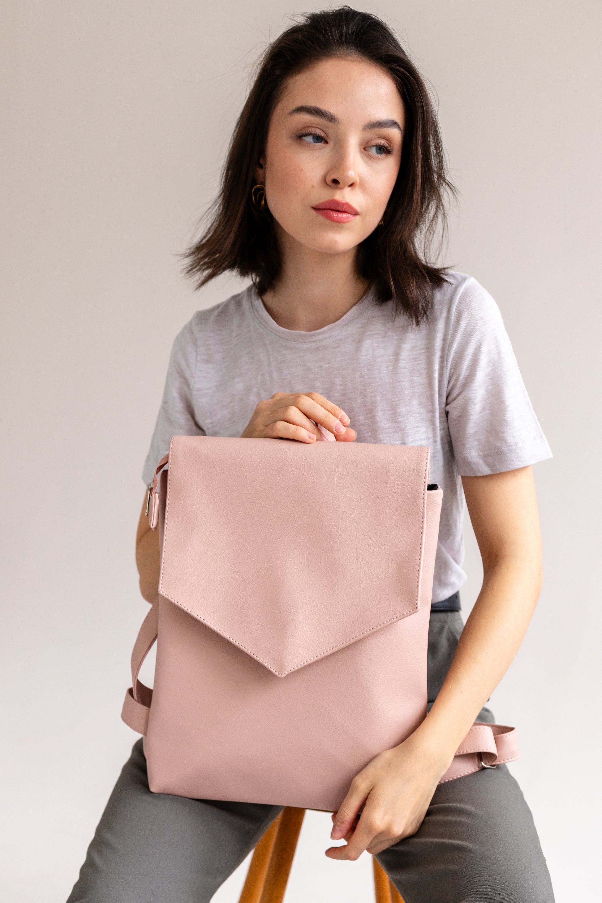 LINE Notebook Backpack Blush - zoe & co