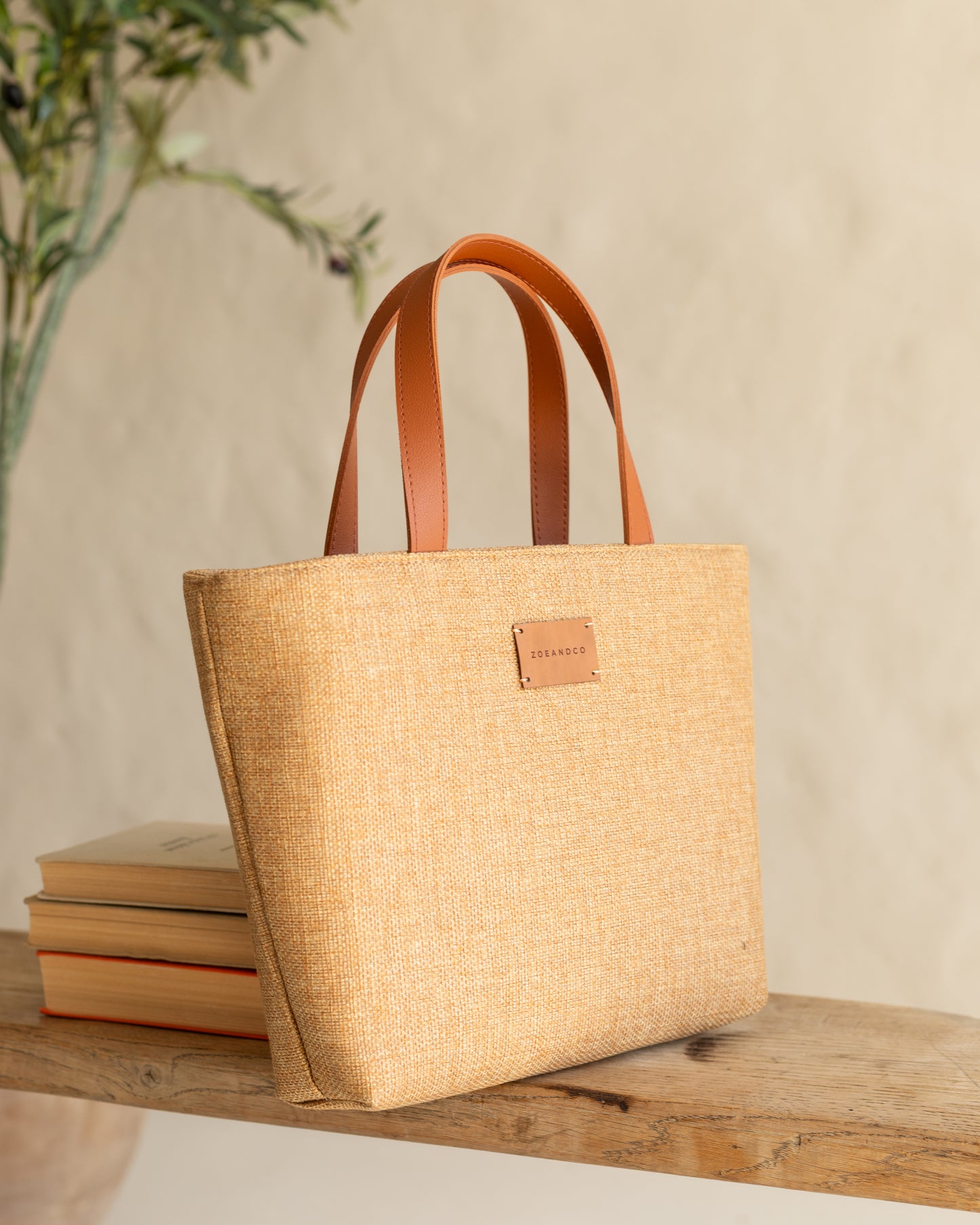 PANIER Handbag Natural - zoe & co
