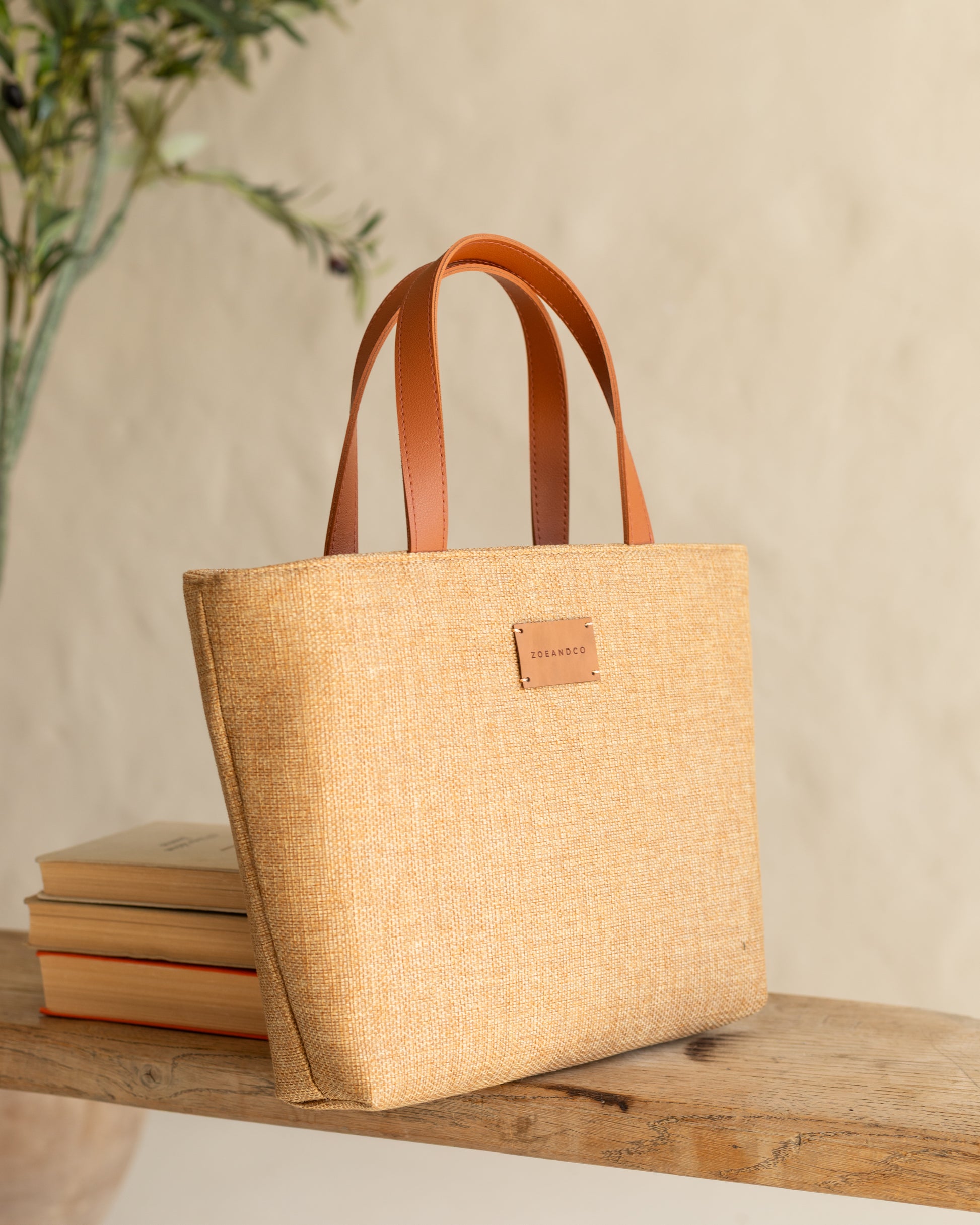 PANIER Handbag Natural - zoe & co