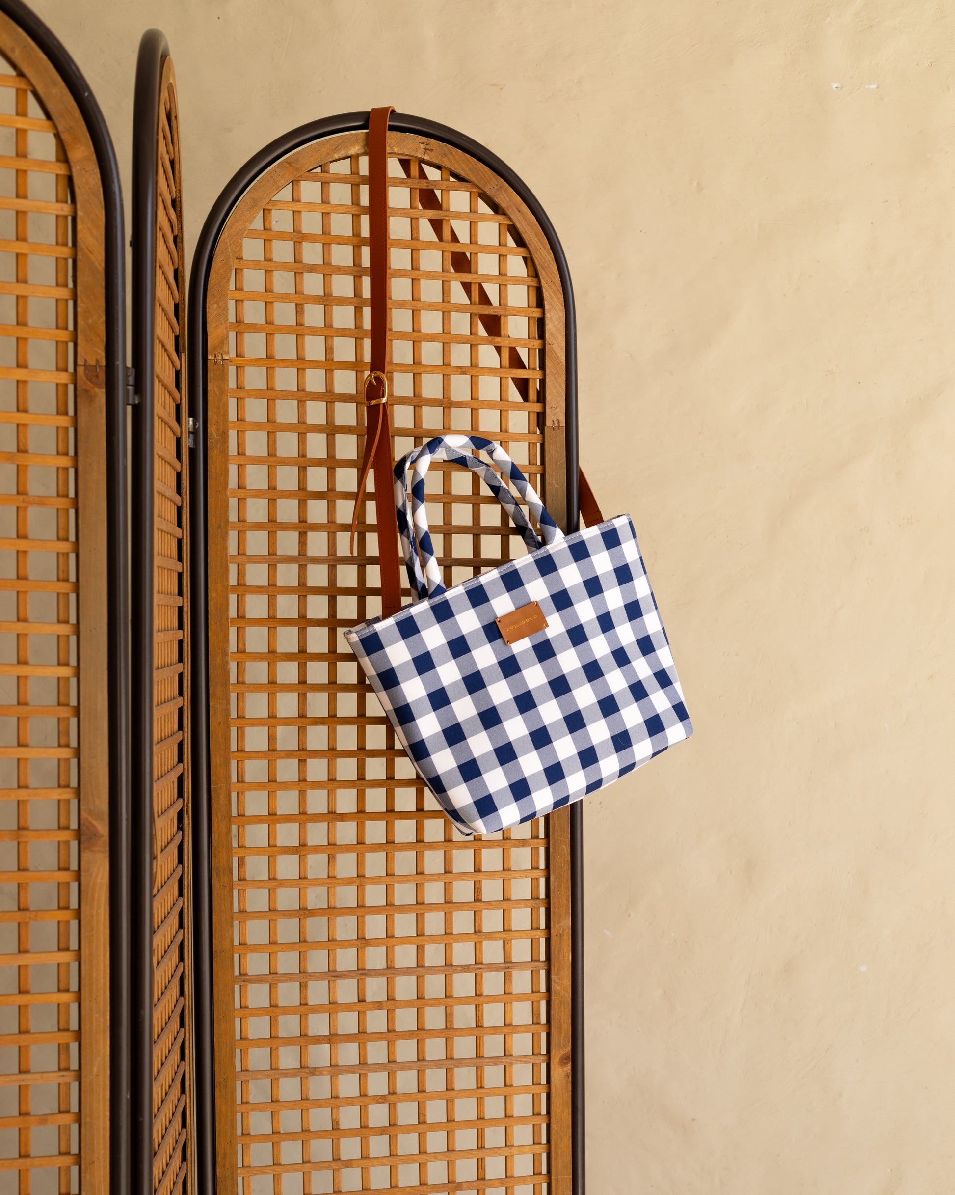PANIER Handbag Plaid - zoe & co
