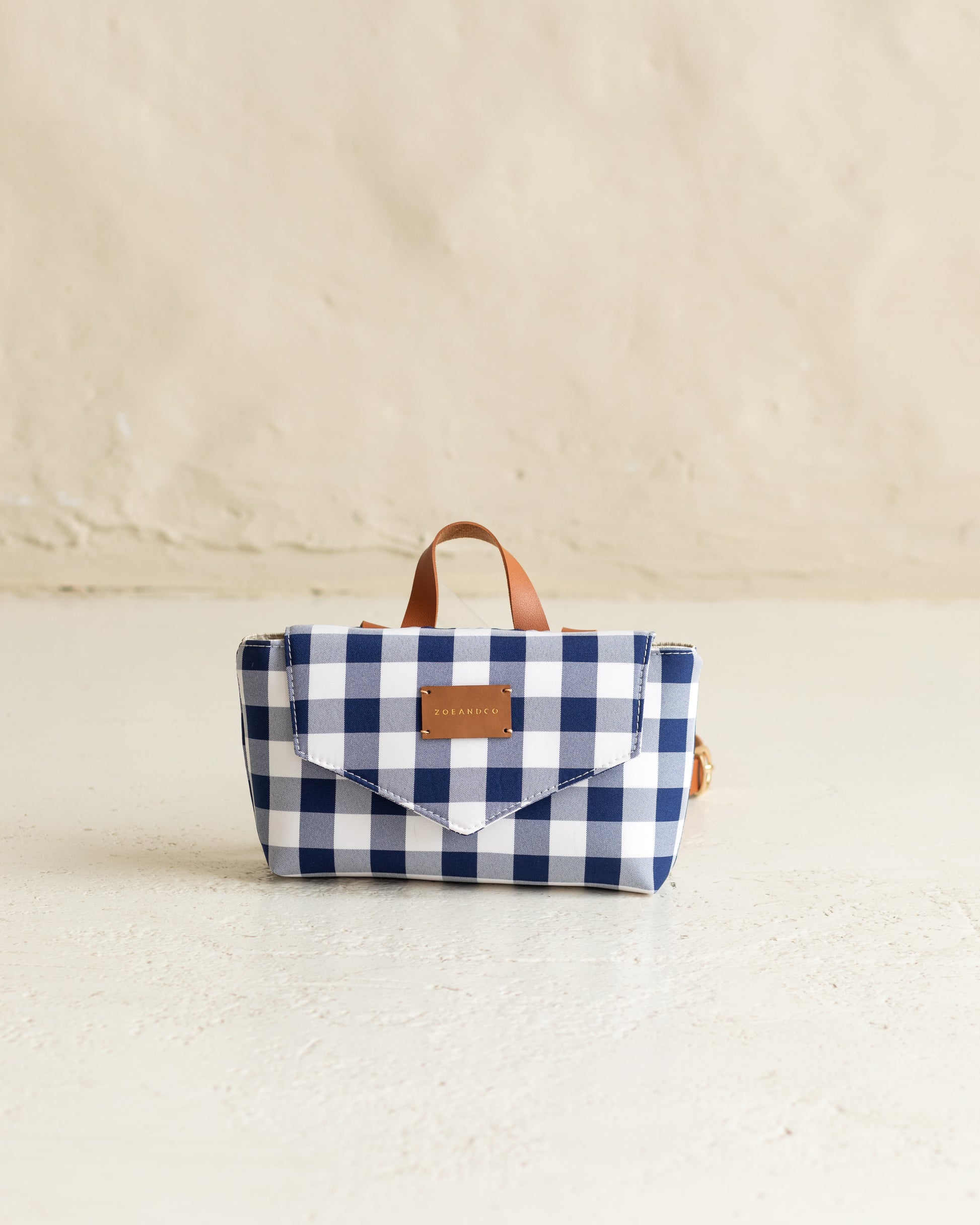 COPINE Shoulder Bag Plaid - zoe & co