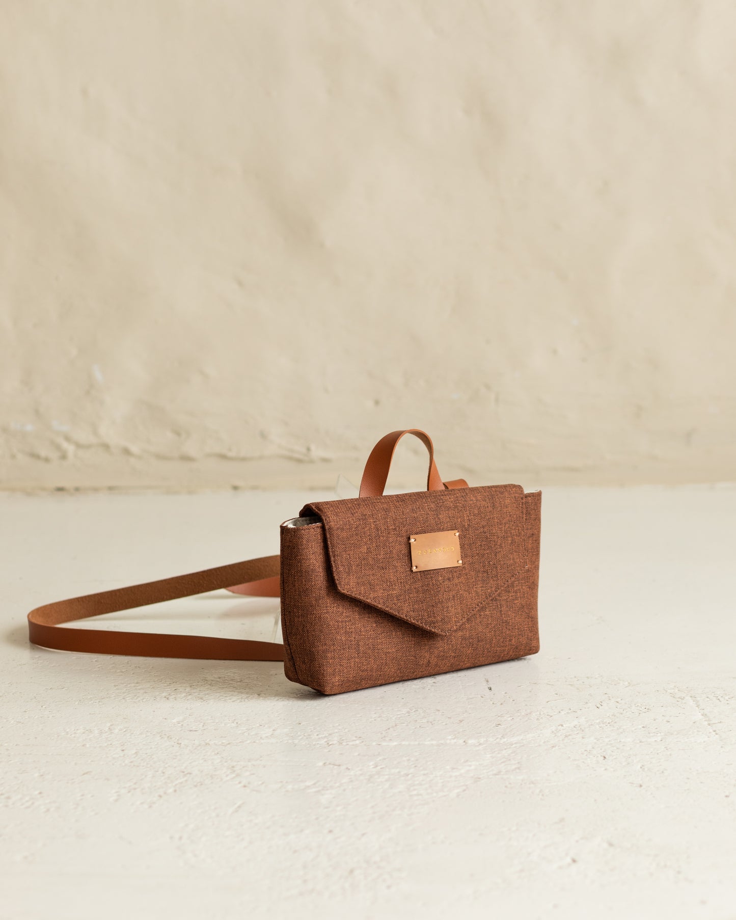 COPINE Shoulder Bag Rust Brown - zoe & co