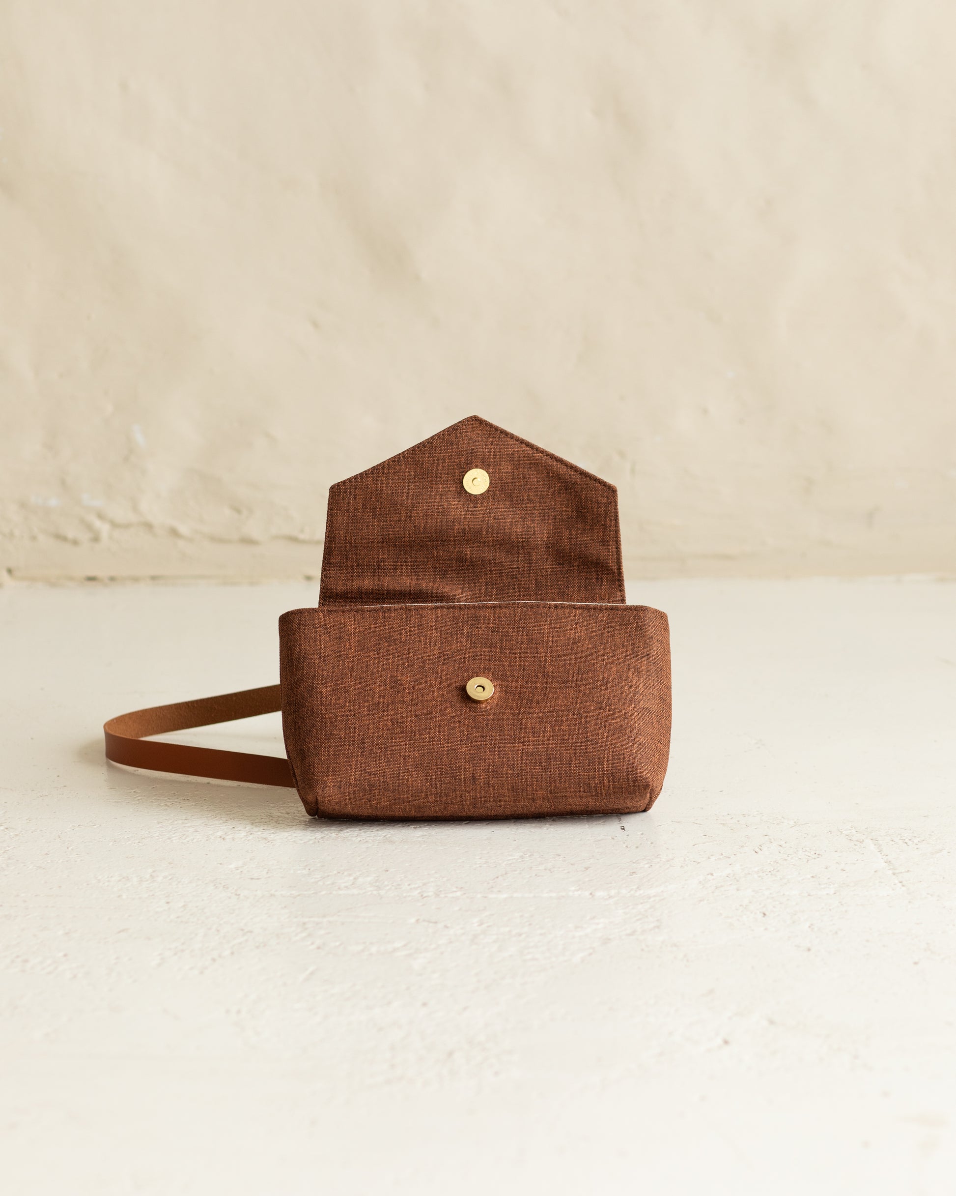 COPINE Shoulder Bag Rust Brown - zoe & co