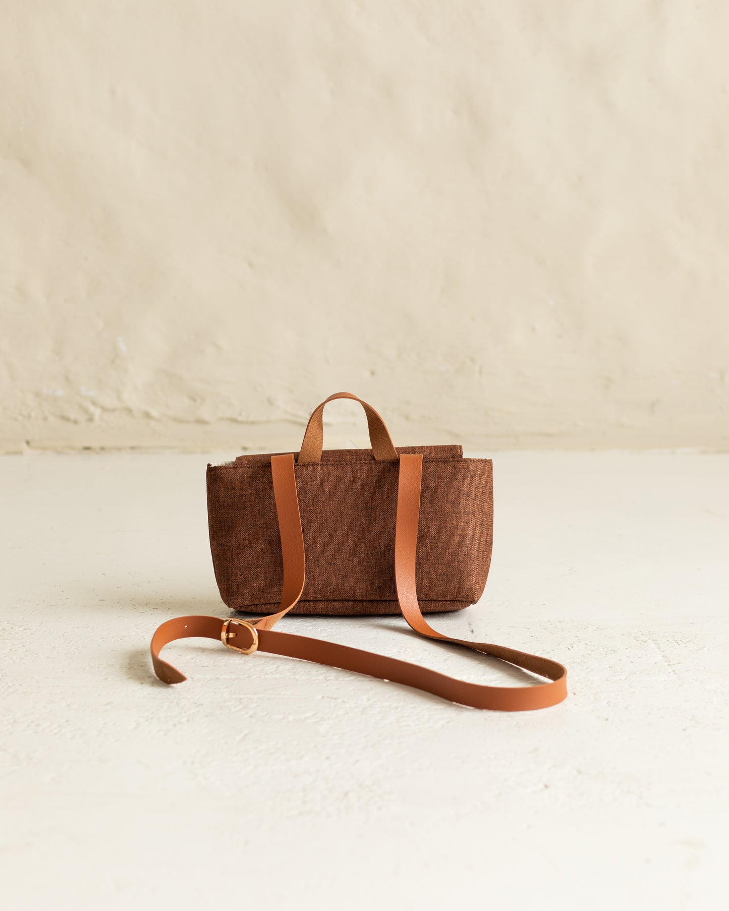 COPINE Shoulder Bag Rust Brown - zoe & co