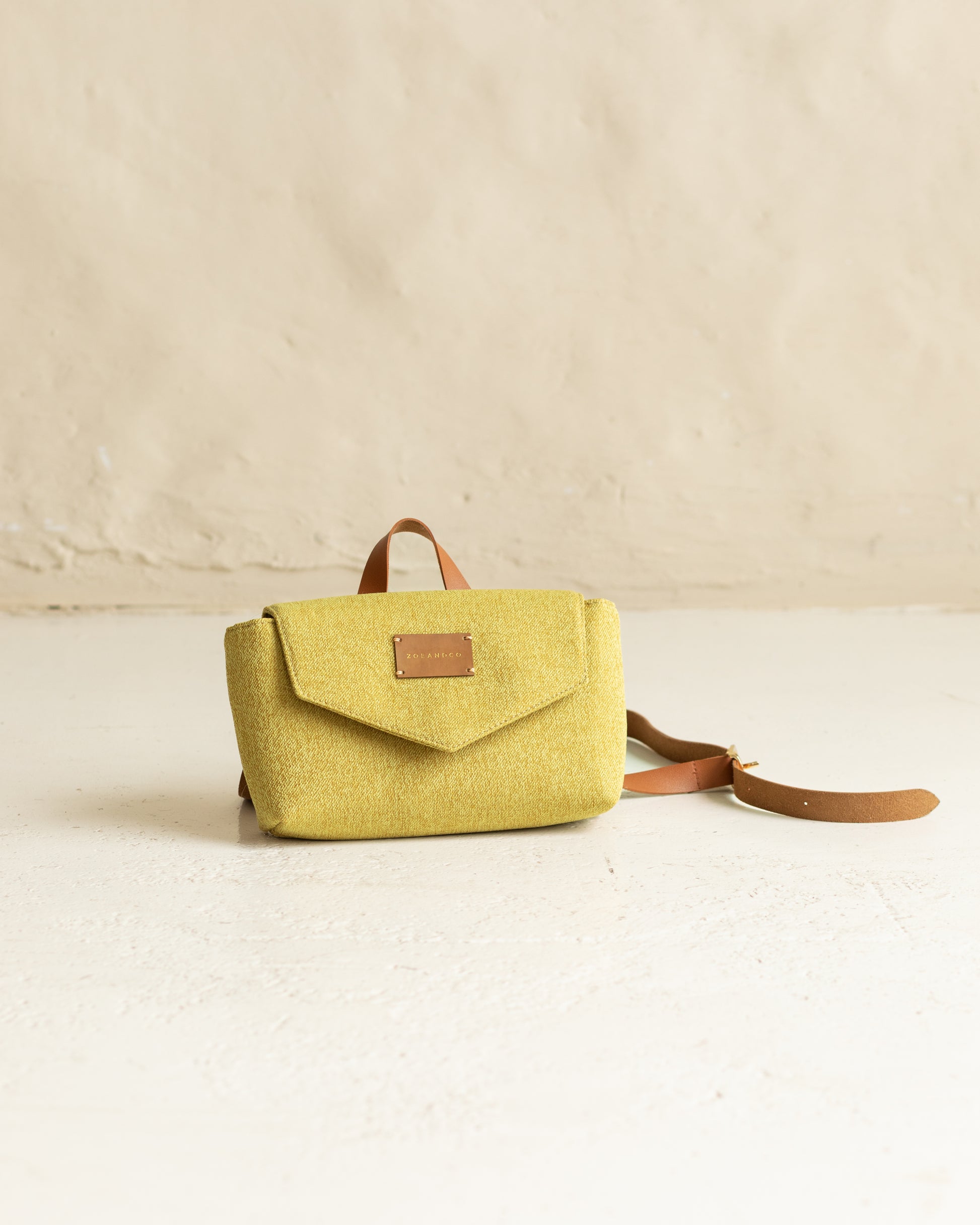 COPINE Shoulder Bag Mustard Yellow - zoe & co