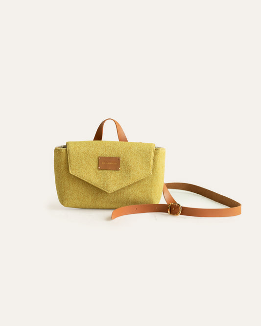 COPINE Shoulder Bag Mustard Yellow