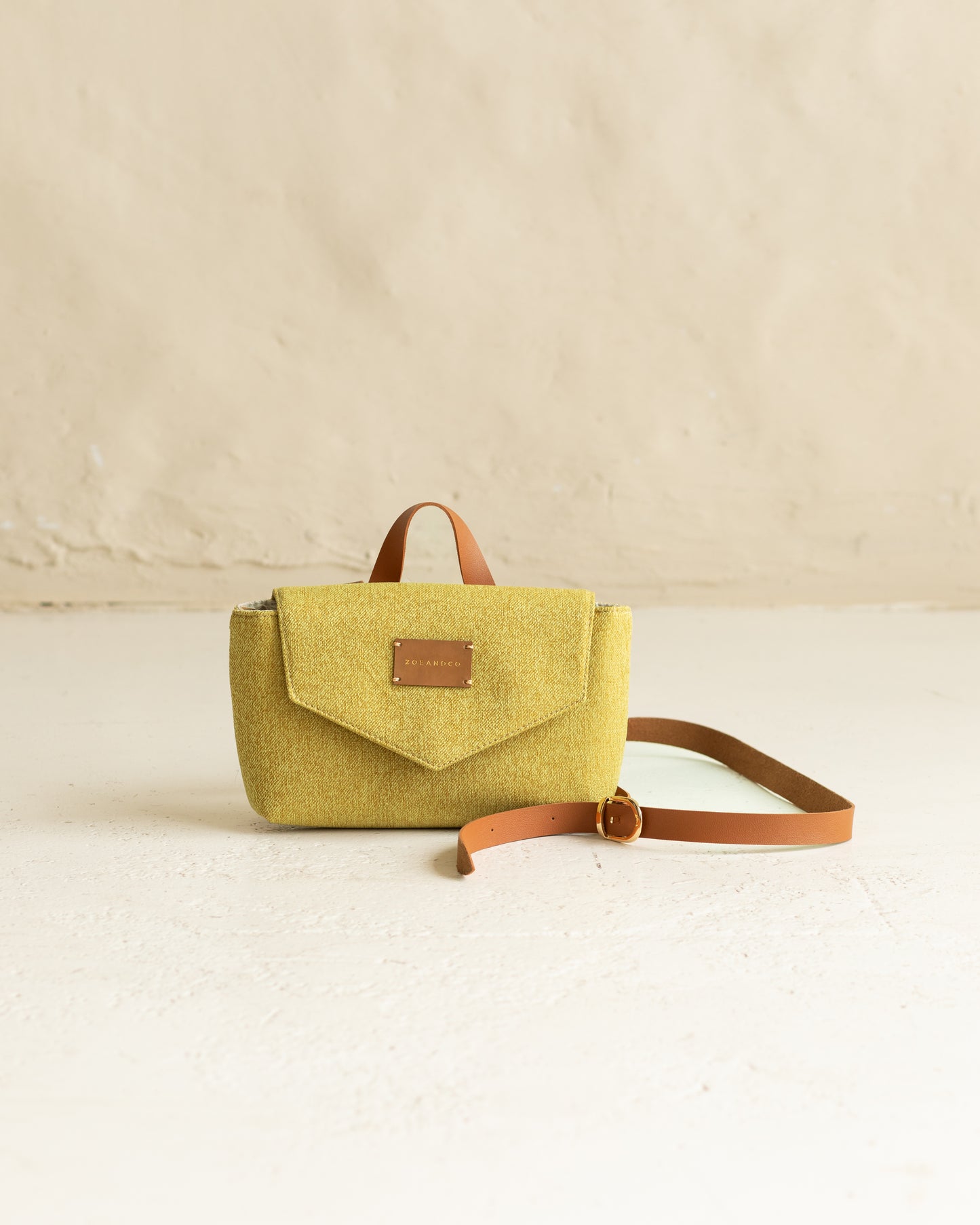 COPINE Shoulder Bag Mustard Yellow - zoe & co