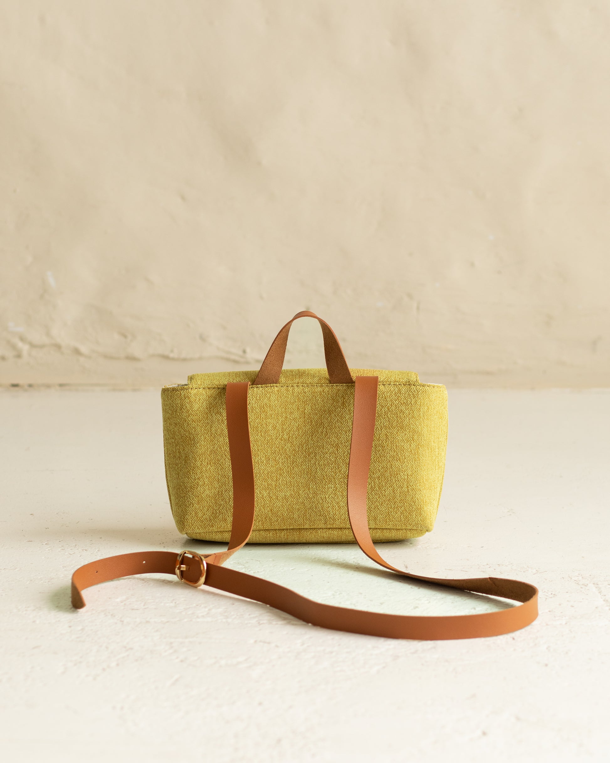 COPINE Shoulder Bag Mustard Yellow - zoe & co