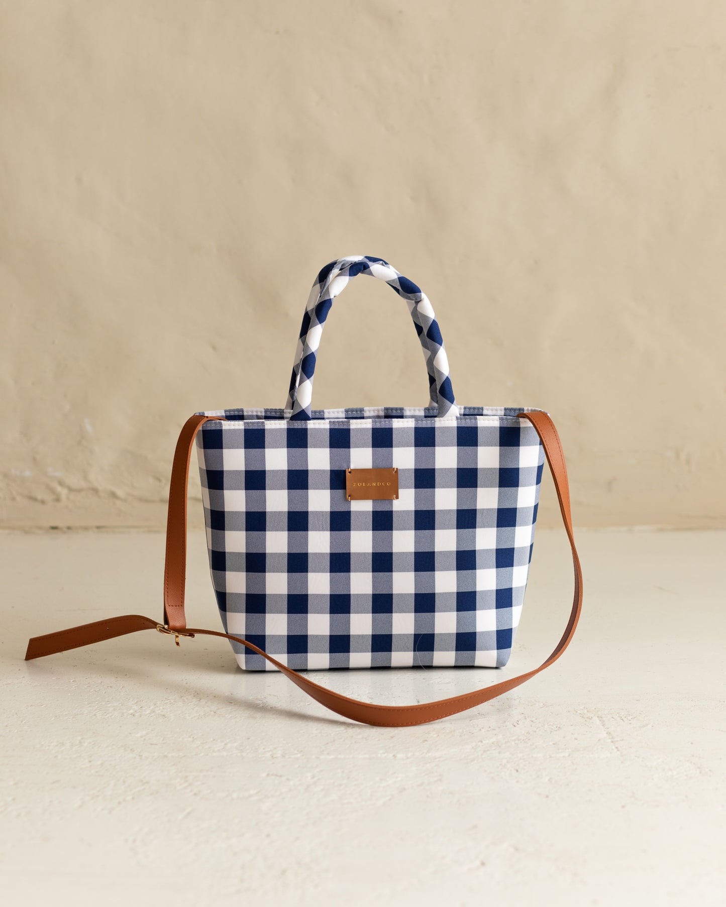 PANIER Handbag Plaid - zoe & co