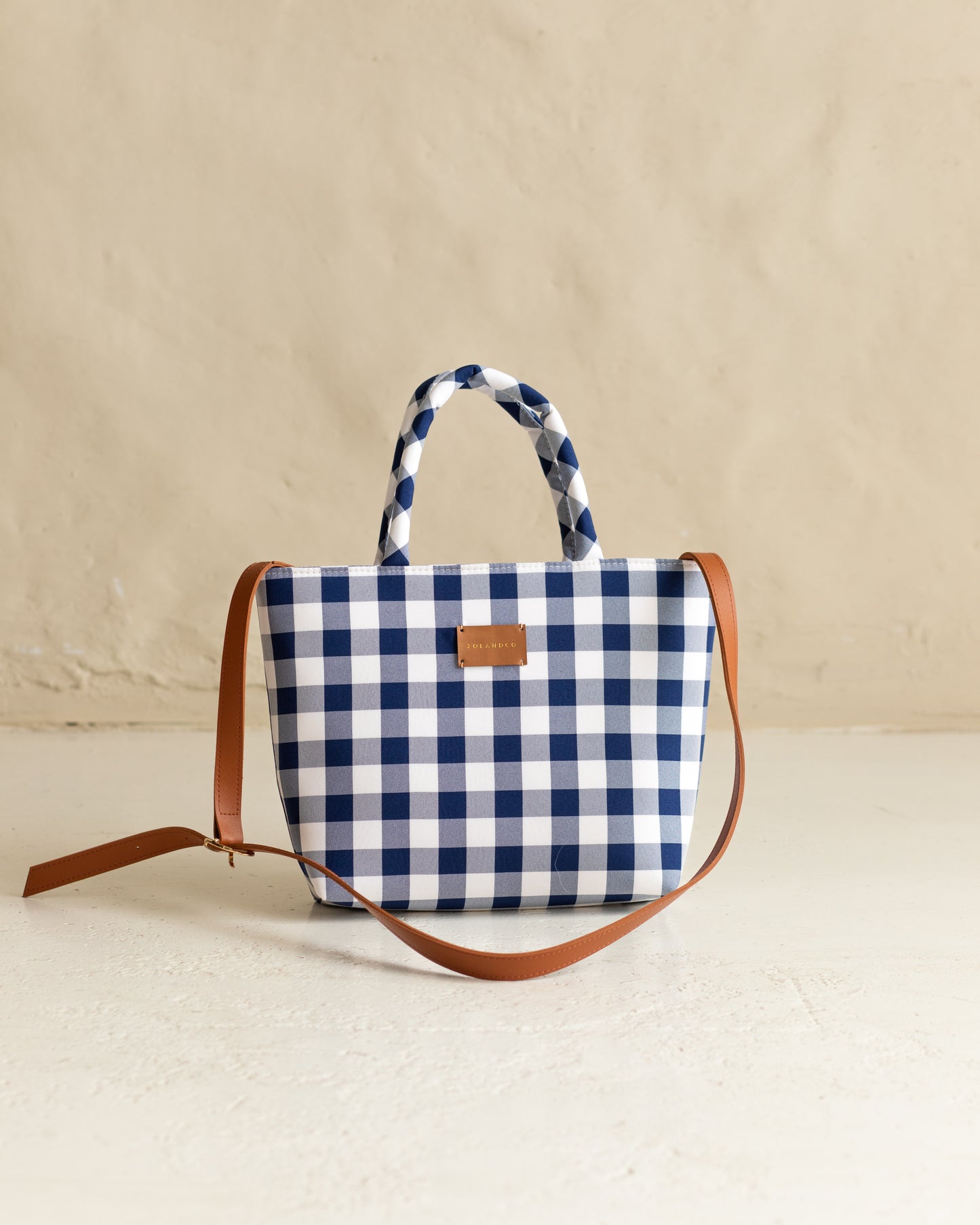 PANIER Handbag Plaid - zoe & co
